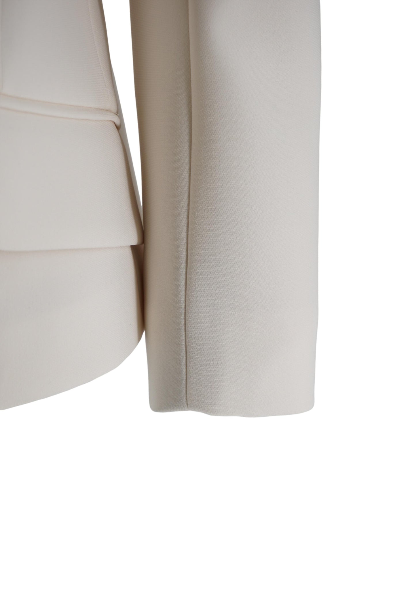 Giacca in Cady con Cintura / Bianco - Ideal Moda