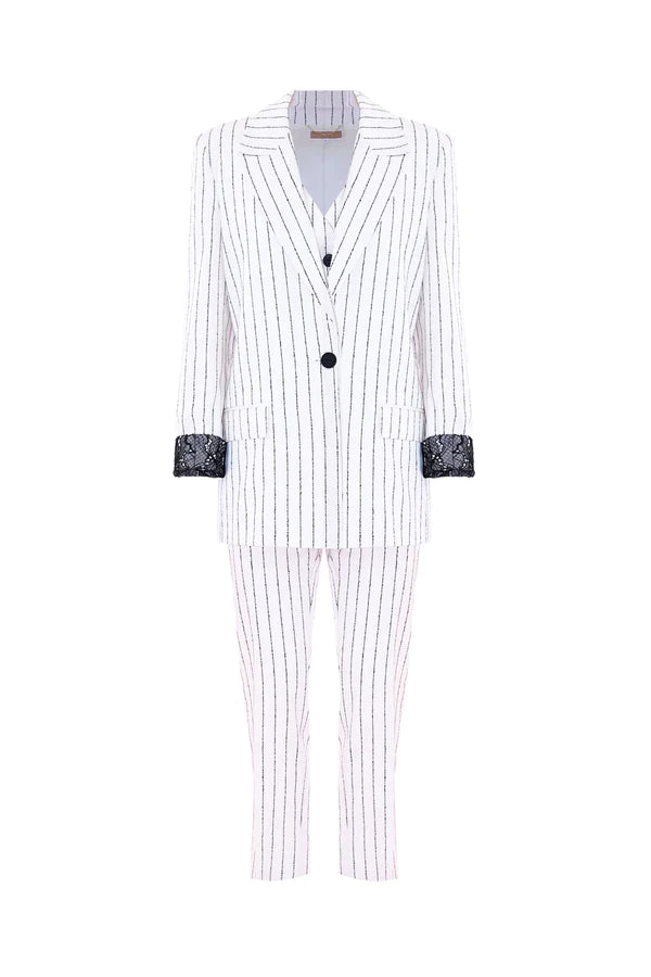 FYLTR Giacca casual da donna con colletto rialzato con pannello