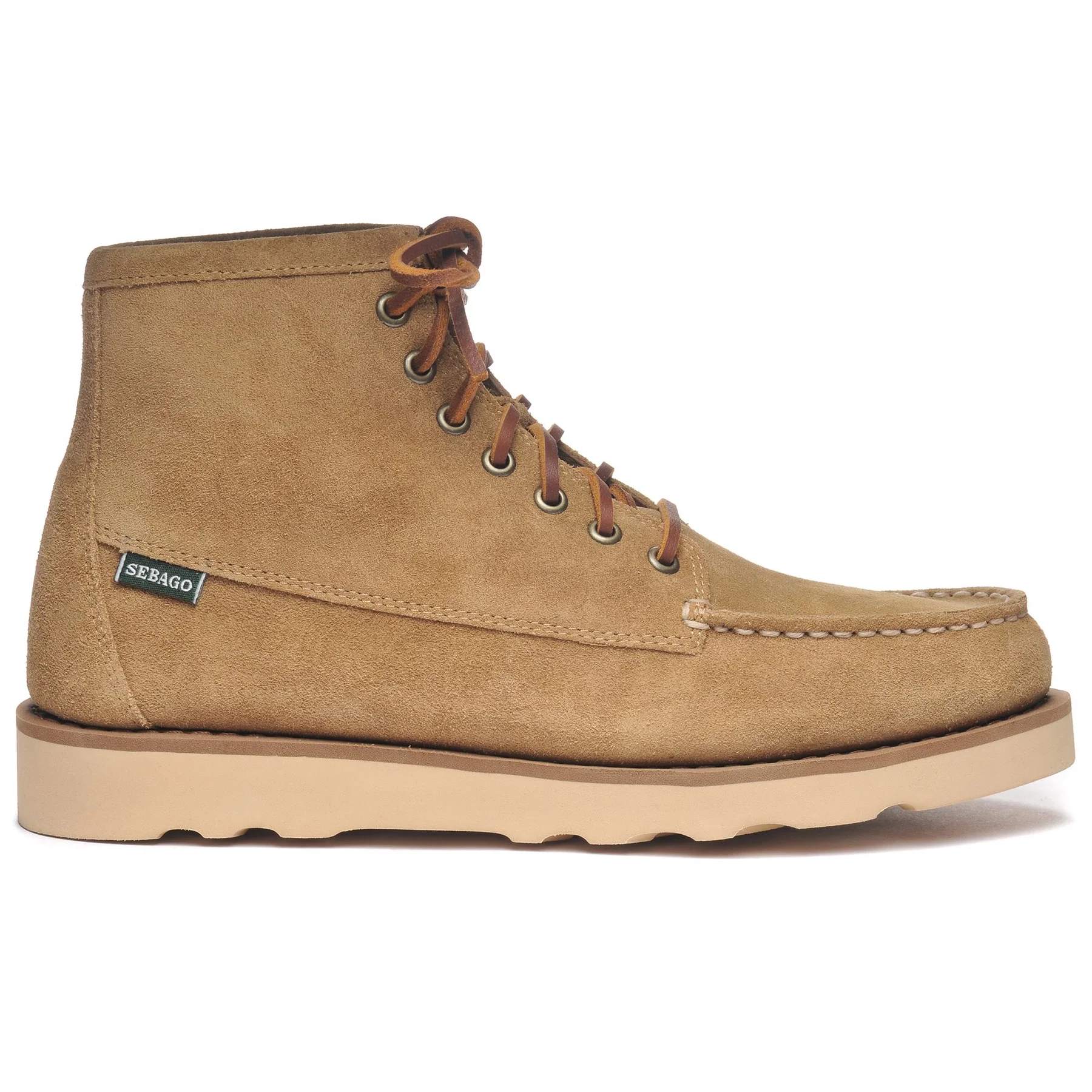 Stivaletto in Pelle Scamosciata / Beige - Ideal Moda