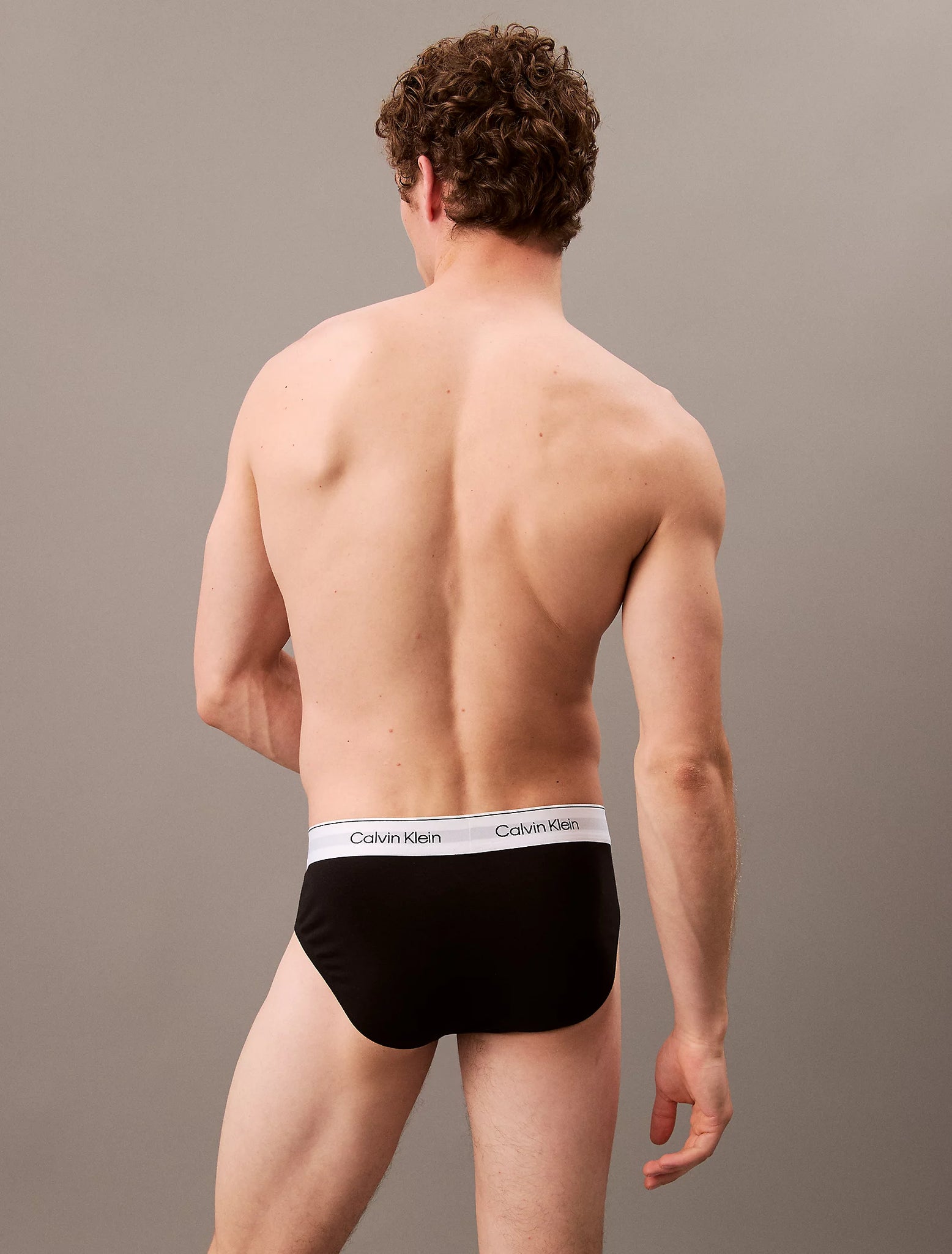 Slip in Confezione da 3 / Nero - Ideal Moda