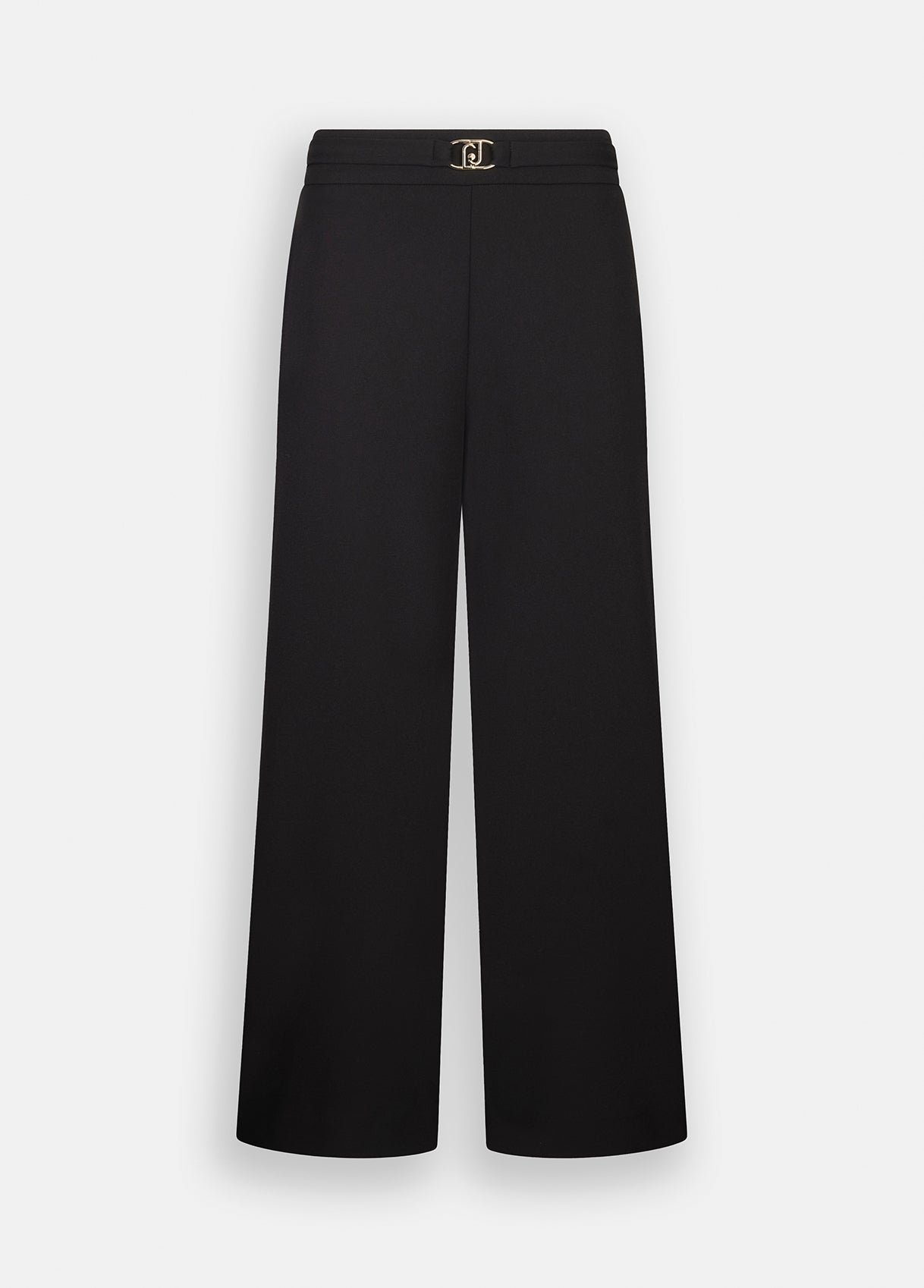 Pantalone Cropped con Cintura / Nero