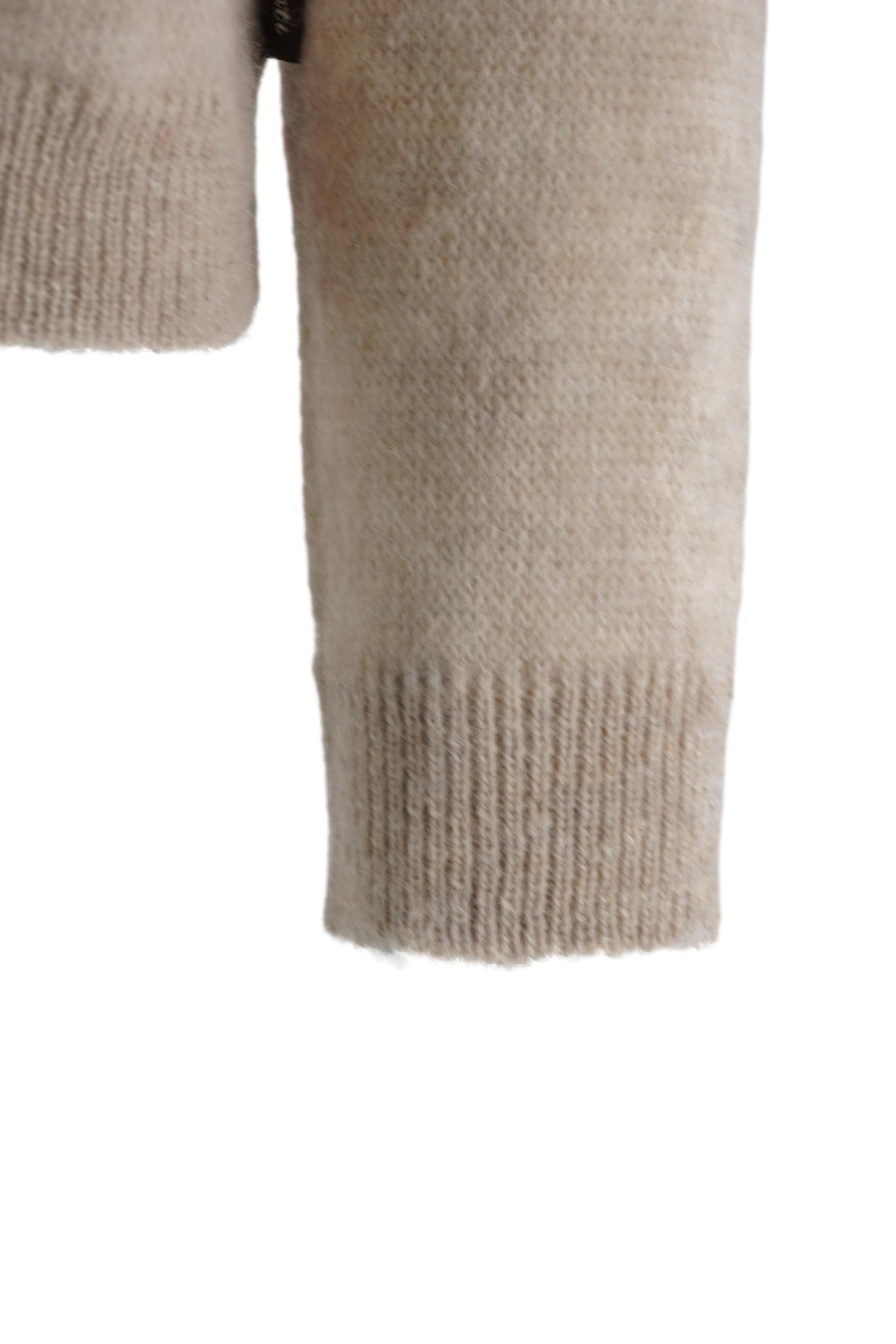 Maglia Dolcevita in Alpaca / Beige - Ideal Moda