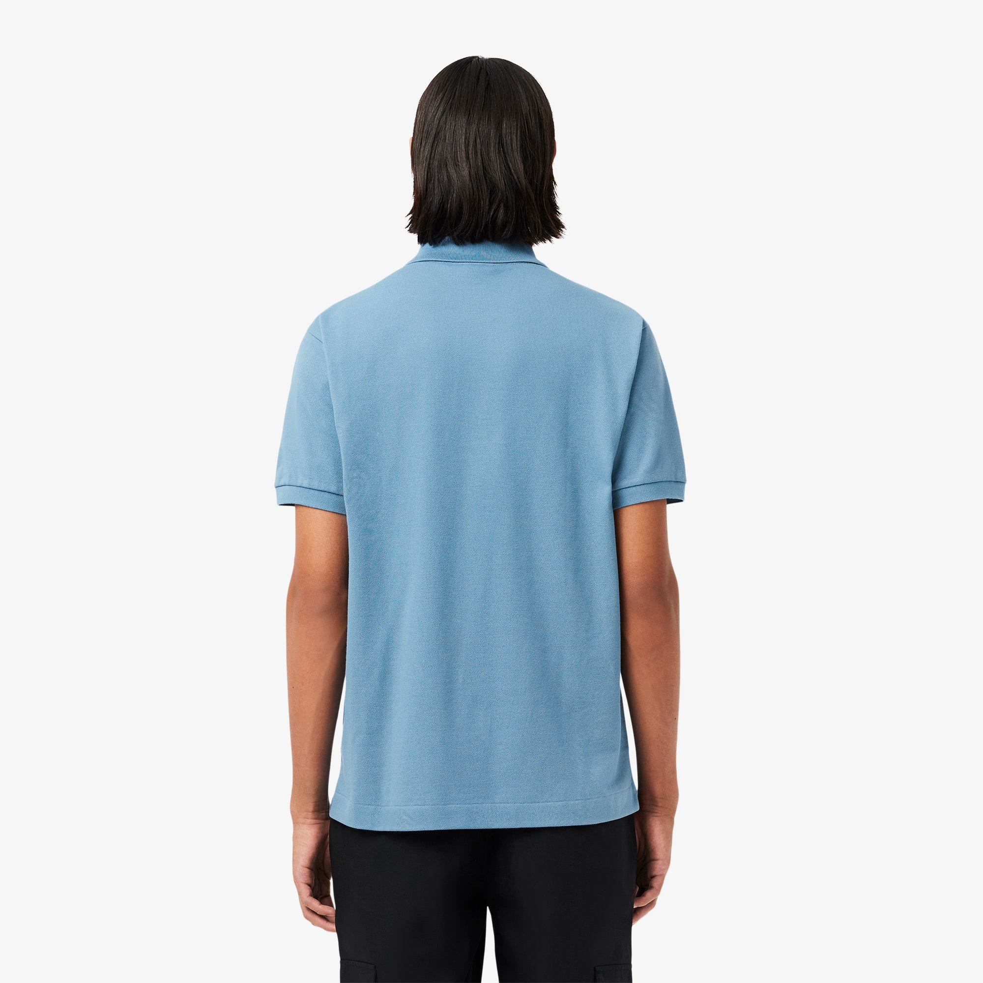 Polo 12.12 con Logo Lacoste / Azzurro - Ideal Moda