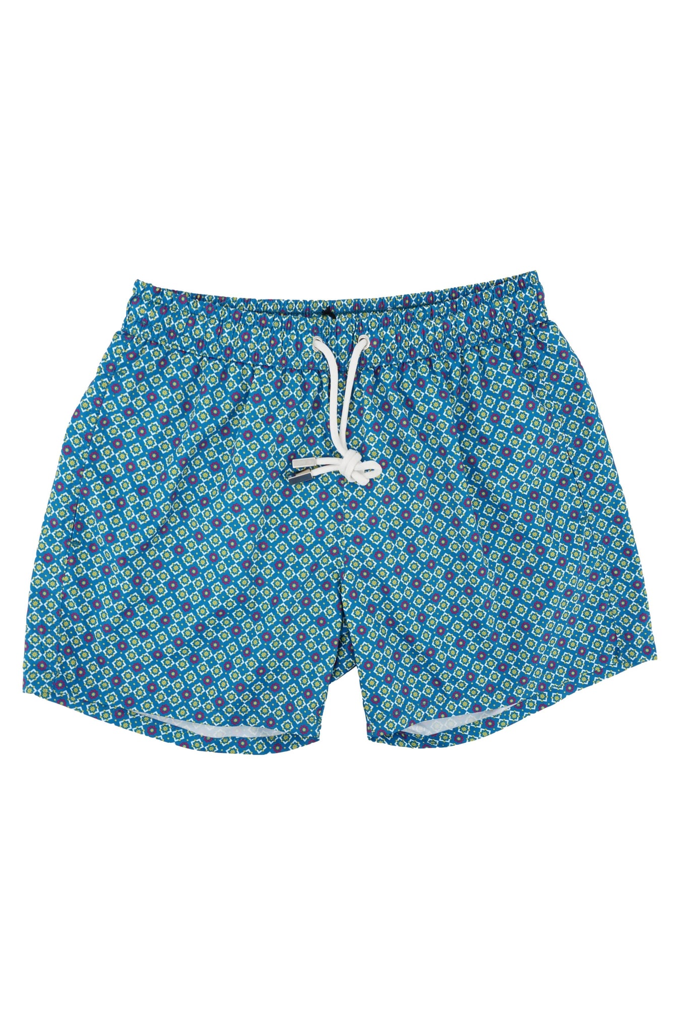 Costume da Bagno in Tessuto Leggero / Ottanio - Ideal Moda