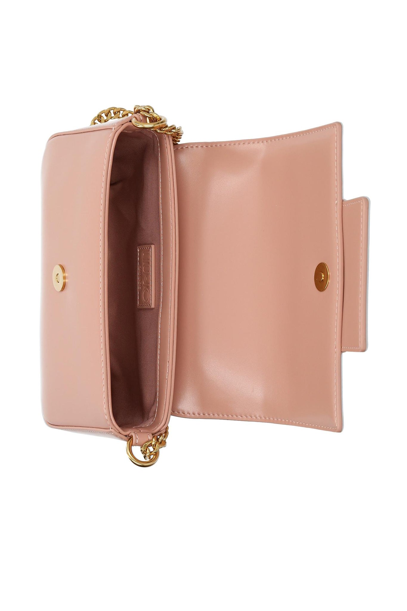 Borsa a Tracolla con Logo / Rosa - Ideal Moda