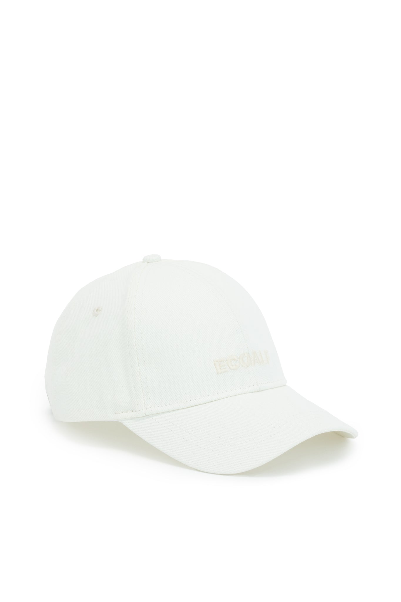 Cappello con Logo Ricamato / Bianco - Ideal Moda