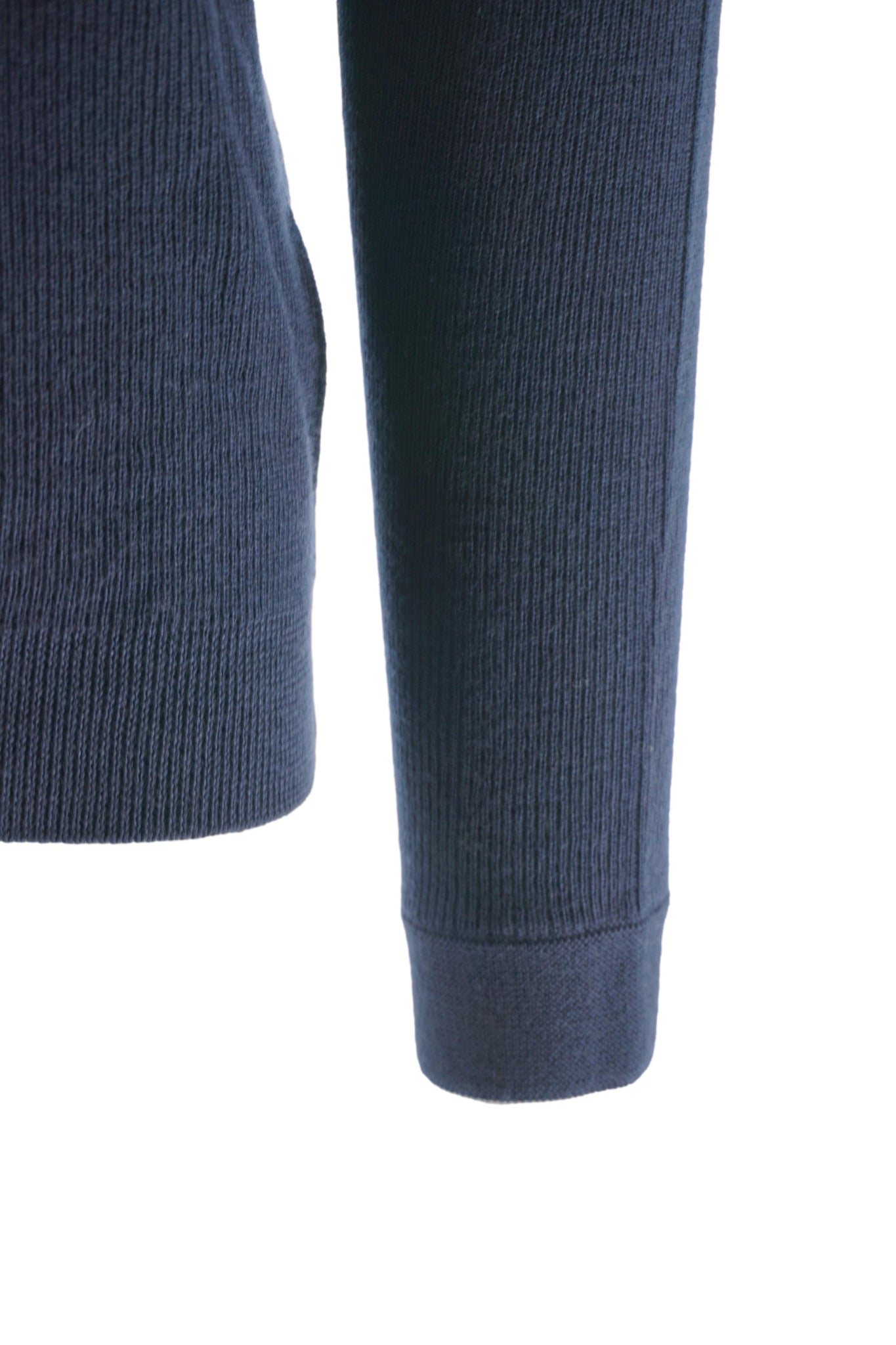 Maglia Stile Polo in Lana / Blu