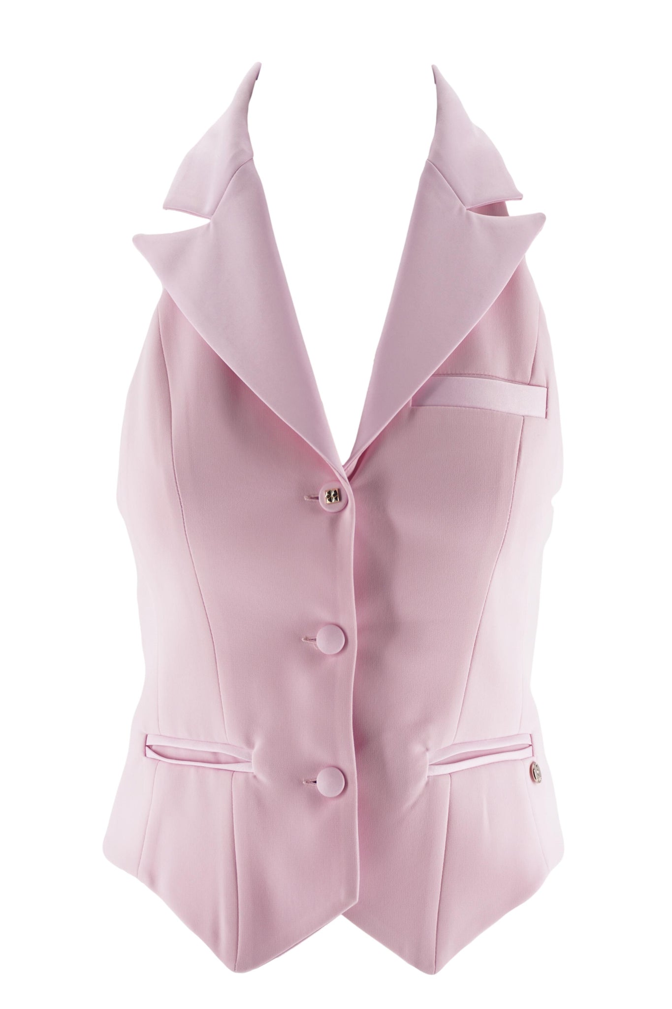 Gilet in Crepe Liu Jo / Rosa - Ideal Moda