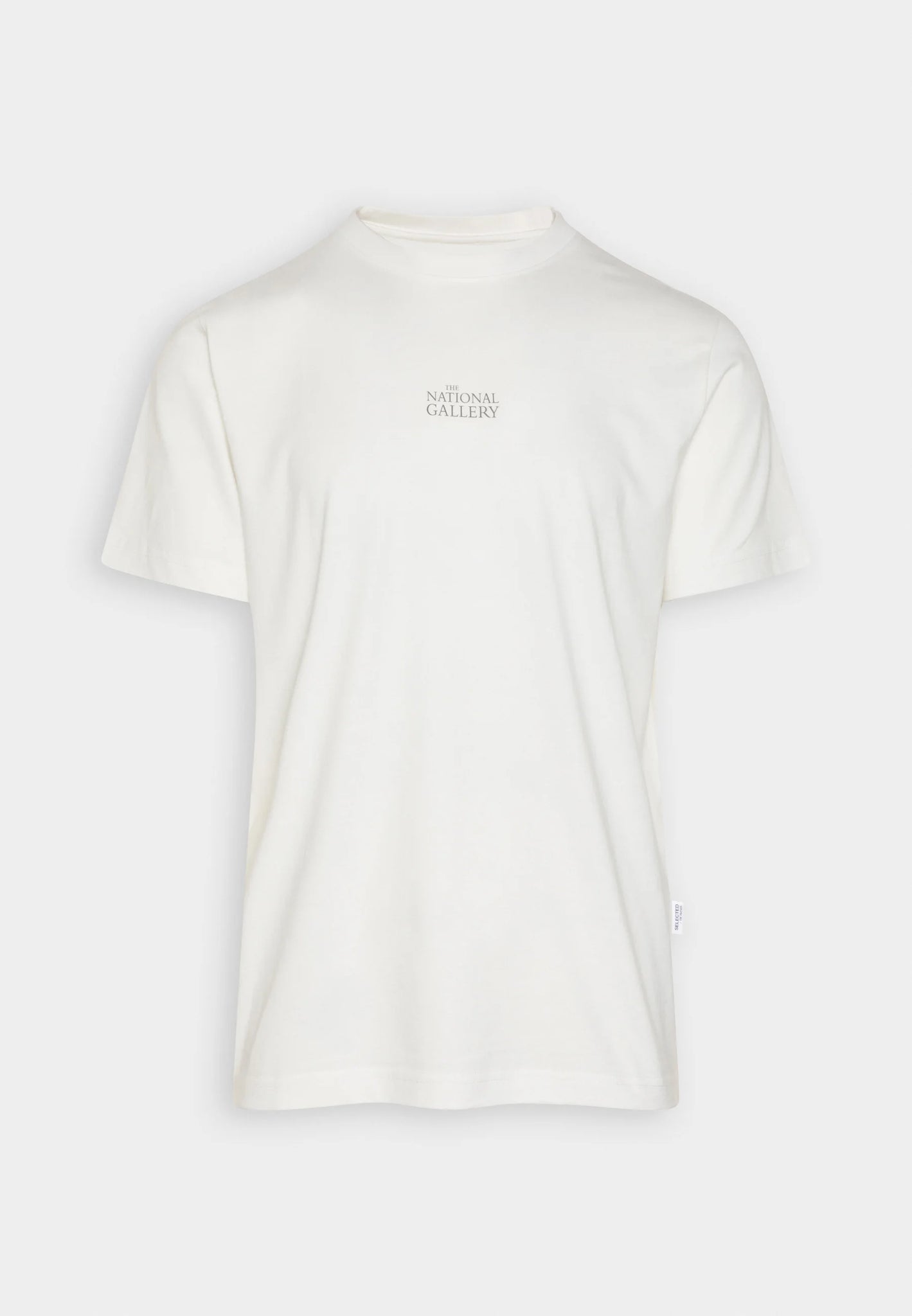 T-Shirt con Stampa Selected / Bianco - Ideal Moda