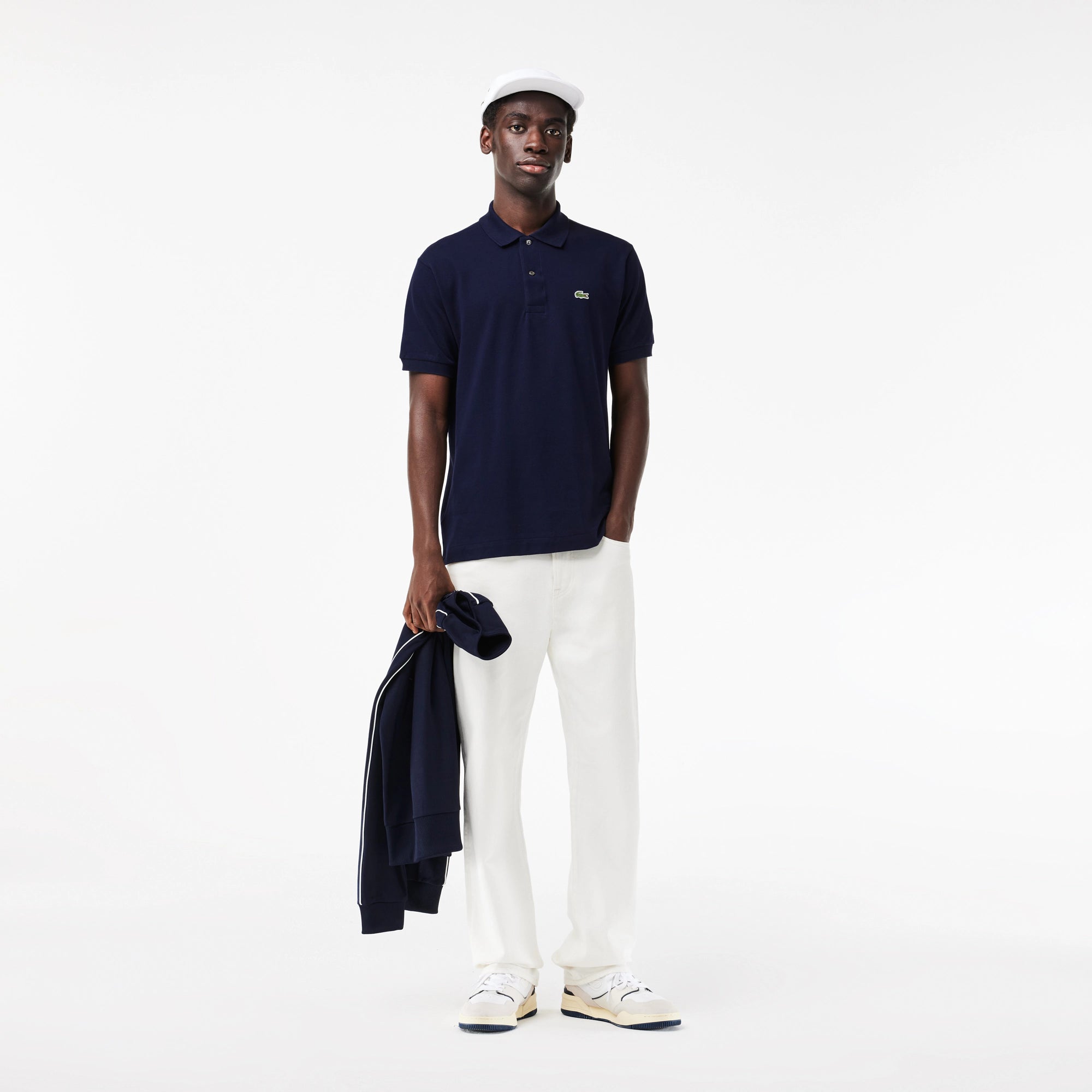 Polo 12.12 con Logo Lacoste / Blu - Ideal Moda