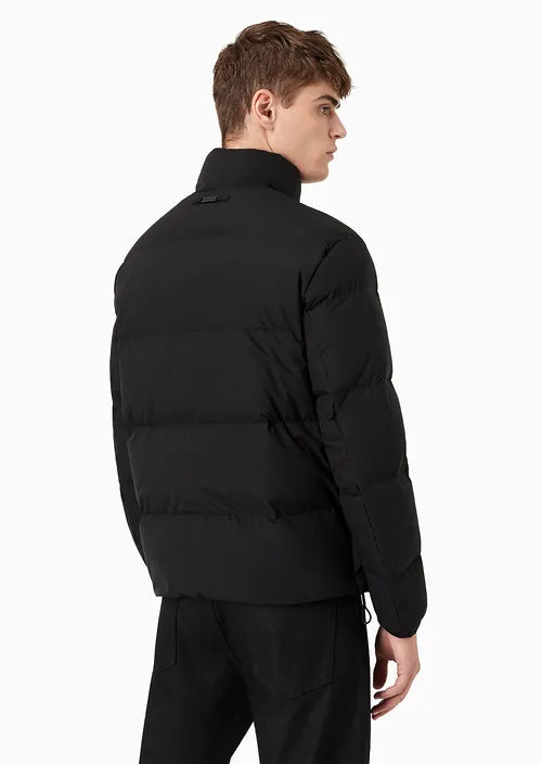 Piumino in Nylon Trapuntato / Nero - Ideal Moda