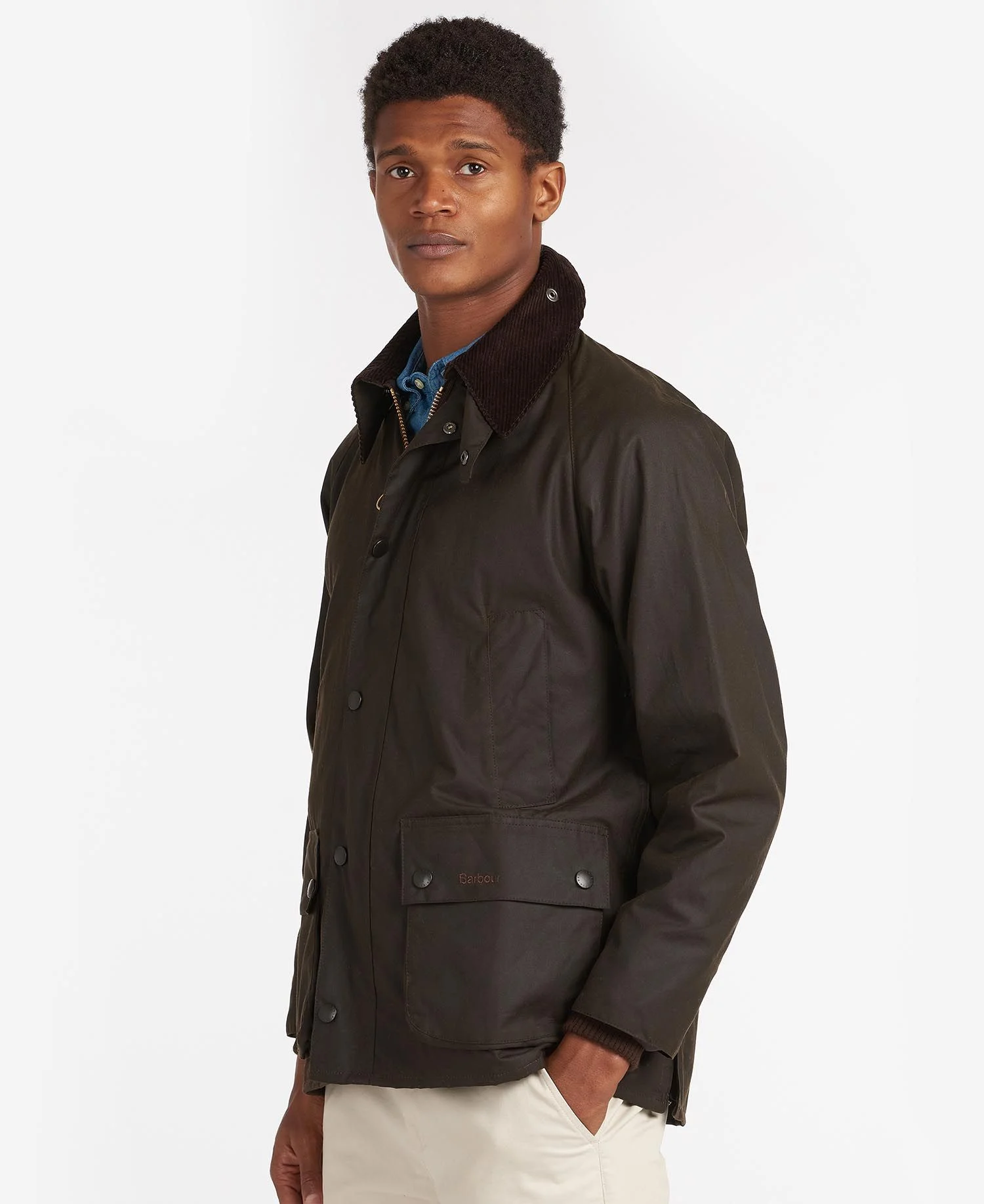 Giacca Cerata Bedale / Verde - Ideal Moda