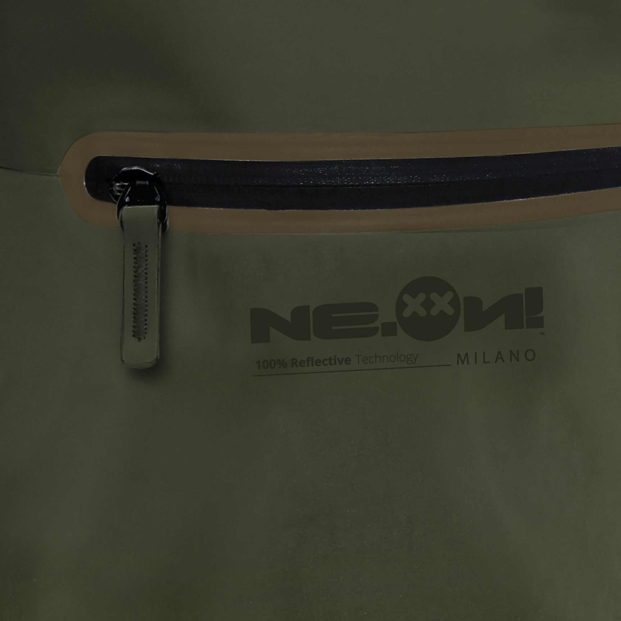 Zaino Vertical Tech / Verde - Ideal Moda
