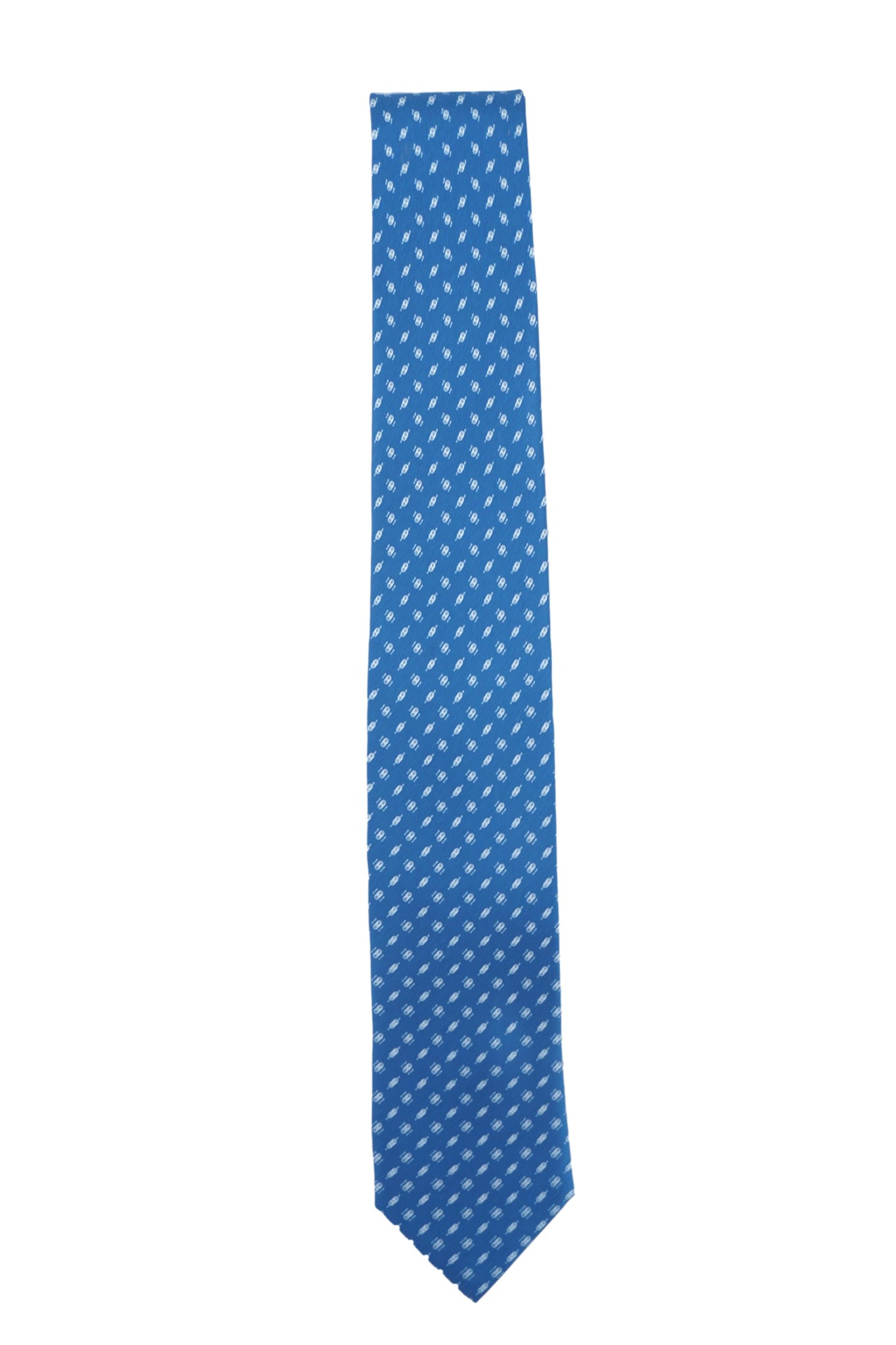 Cravatta in seta con Fantasia Fefè / Bluette - Ideal Moda