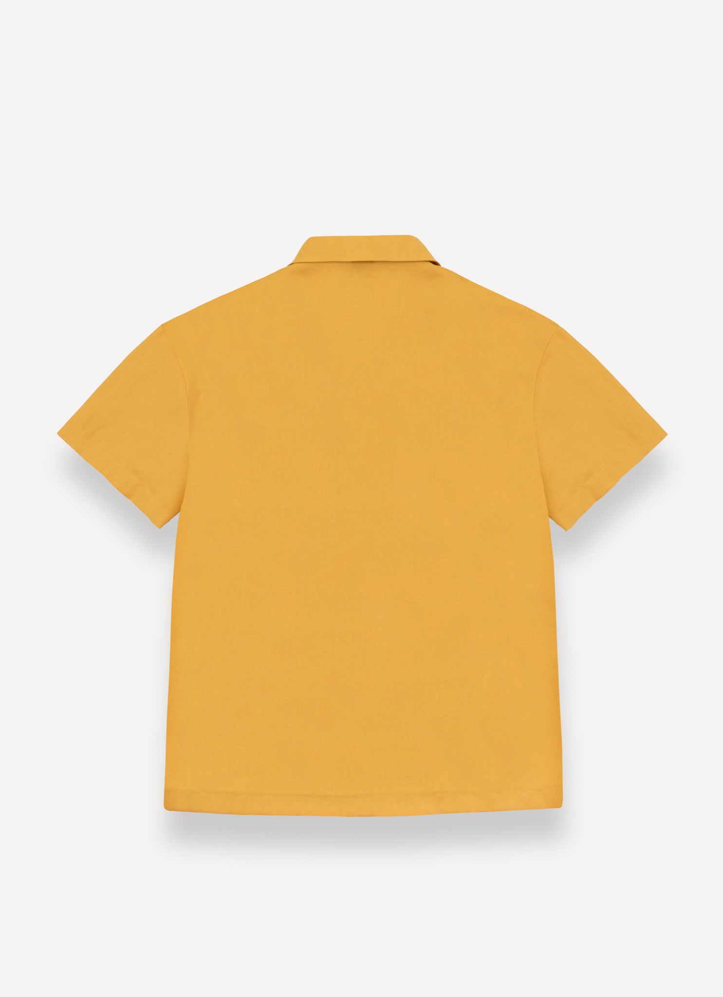 Camicia in Misto Lino / Giallo - Ideal Moda