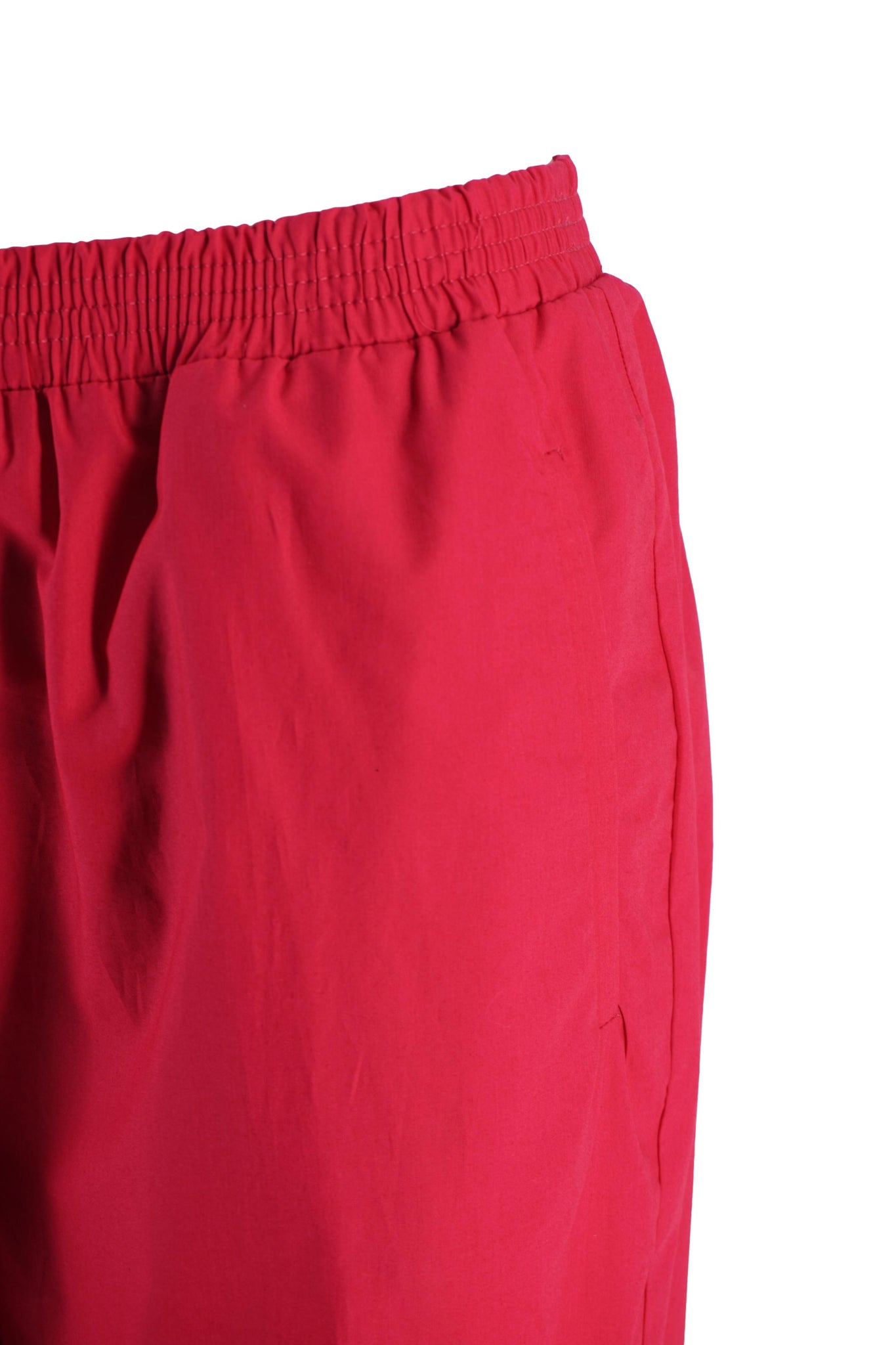 Pantalone in Cotone con Elastico in Vita / Fucsia - Ideal Moda