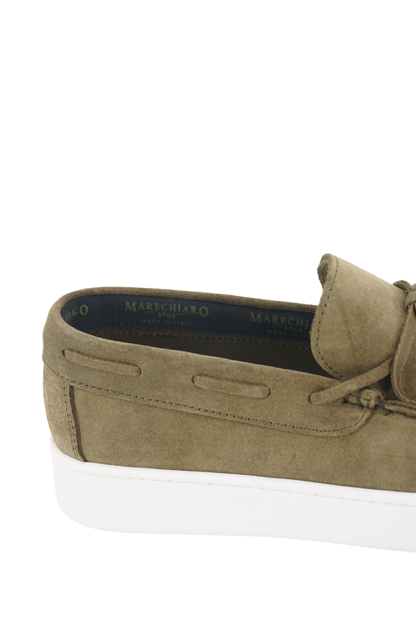Mocassino in Camoscio / Verde - Ideal Moda