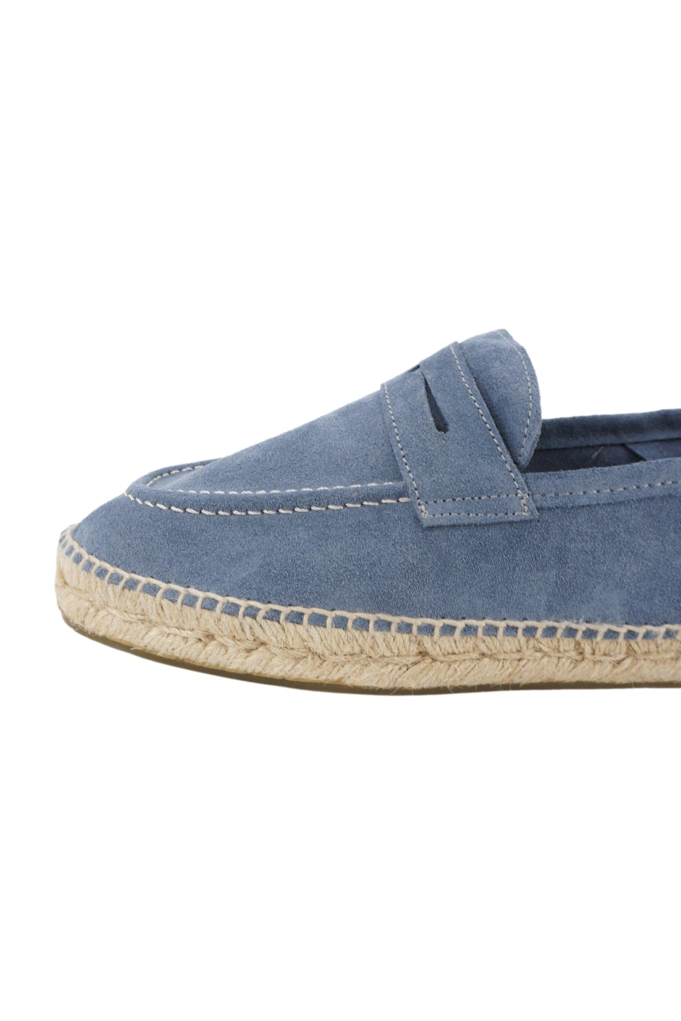 Mocassino Espadrilles in Camoscio / Jeans - Ideal Moda
