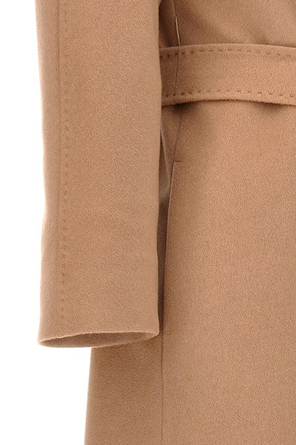 Cappotto in Puro Cashmere / Beige - Ideal Moda