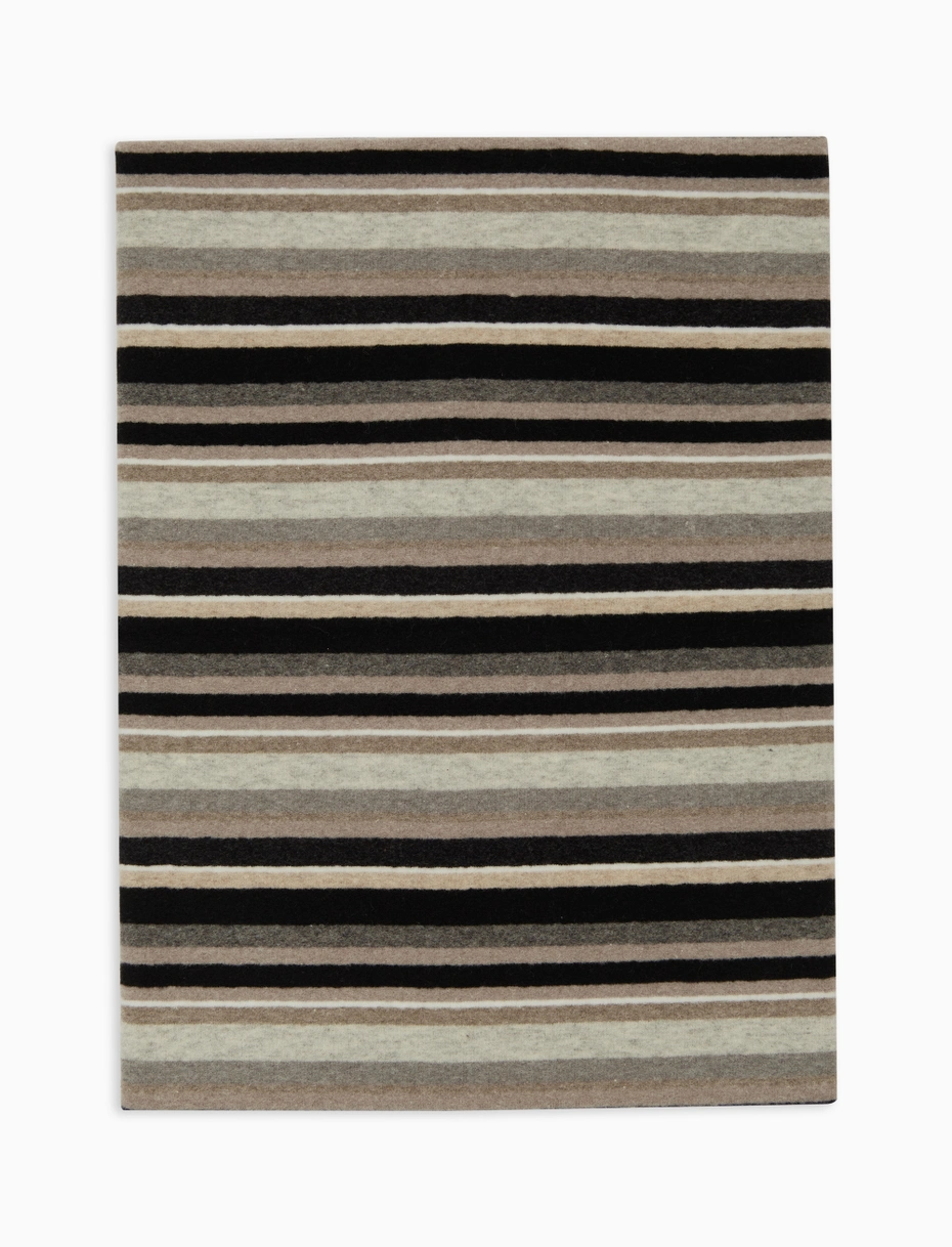 Scaldacollo Unisex in Pile / Nero - Ideal Moda
