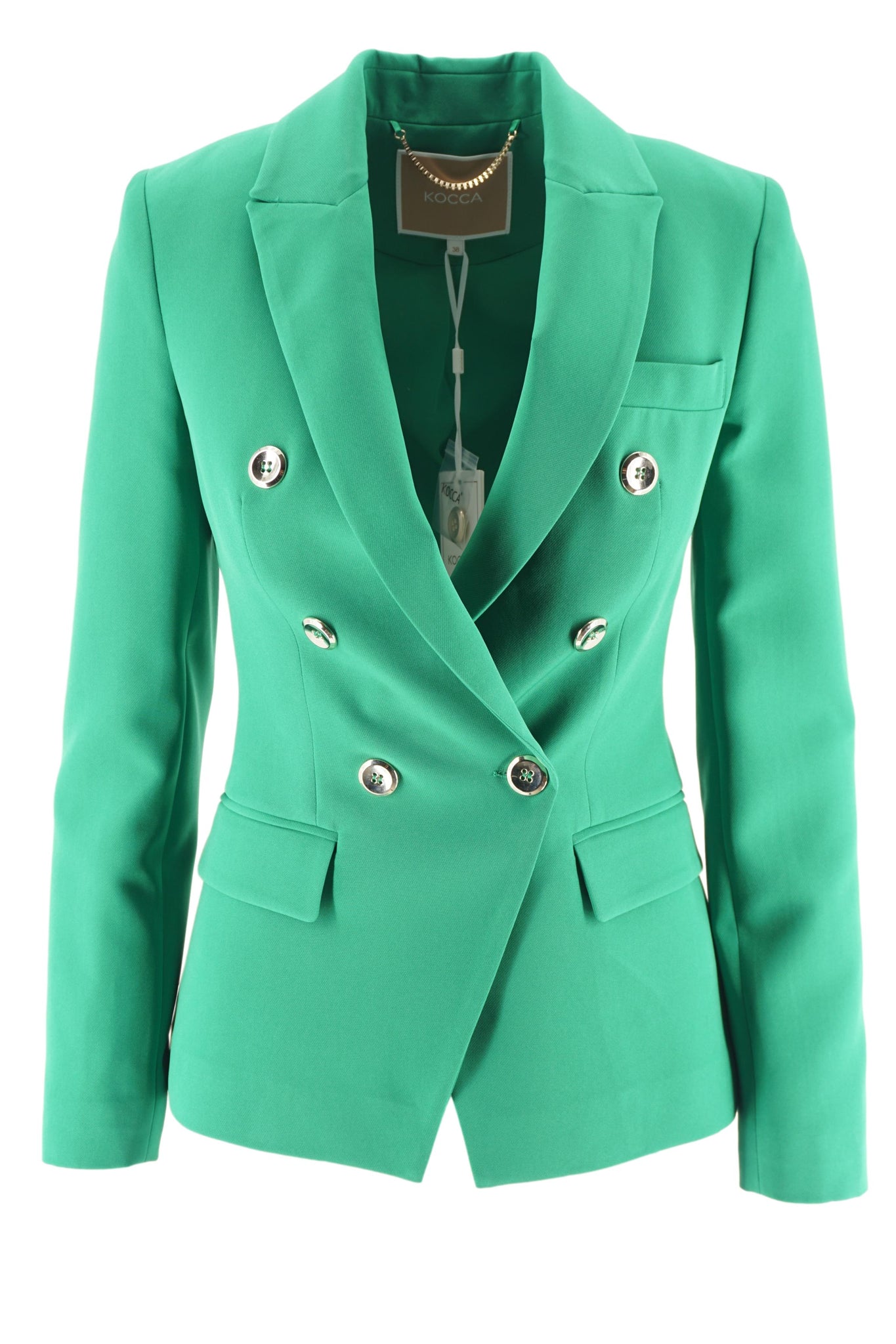 Tailleur Doppio Petto Kocca / Verde - Ideal Moda