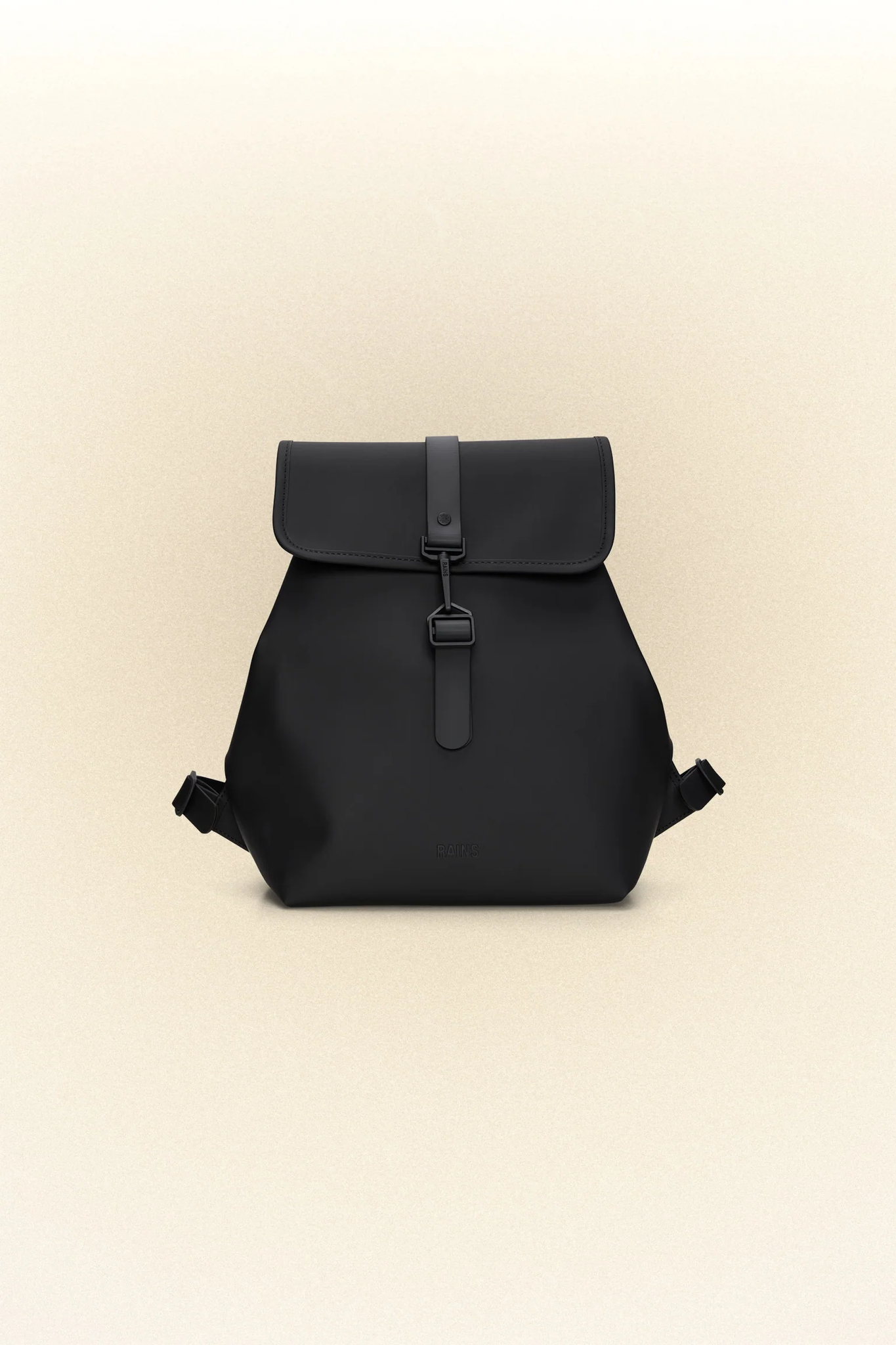 Zaino Bucket in Tessuto Tecnico / Nero - Ideal Moda