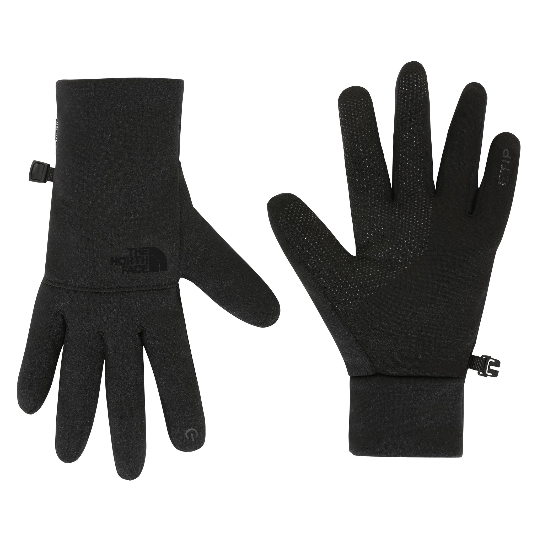 Guanti Etip con Logo / Nero - Ideal Moda