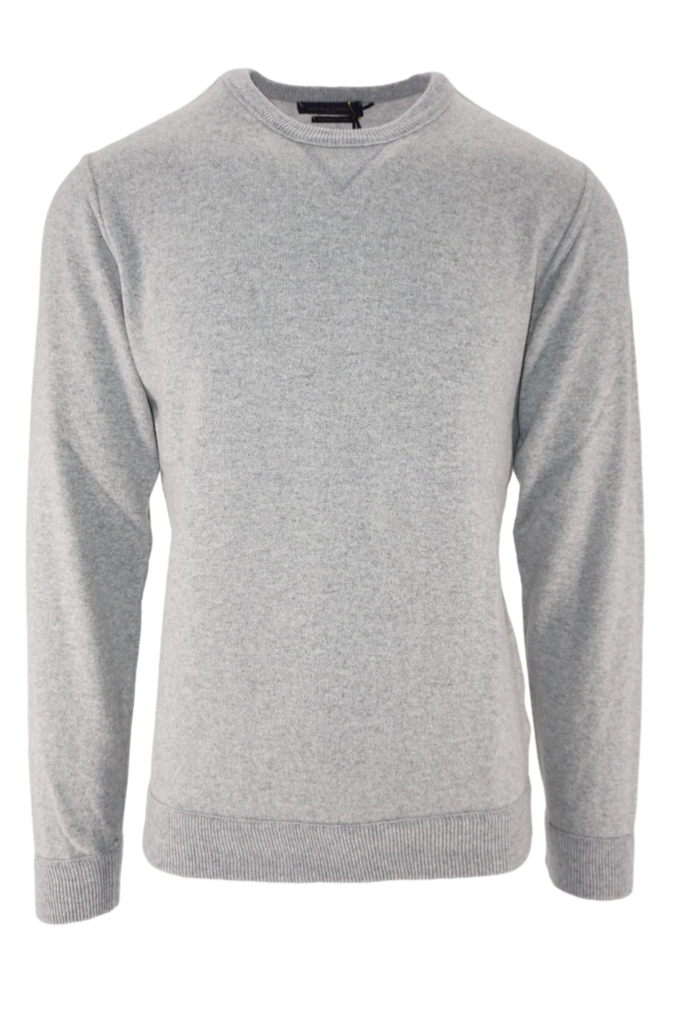 Maglia Taglio Felpa in Lana / Grigio - Ideal Moda