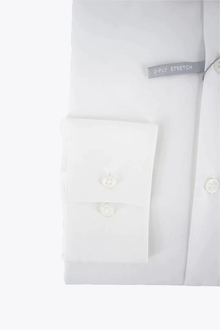 Camicia in Cotone Slim Fit / Bianco - Ideal Moda