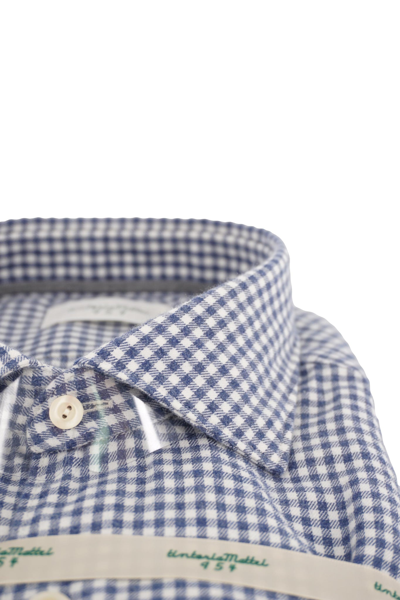 Camicia a Quadri in Flanella / Azzurro - Ideal Moda