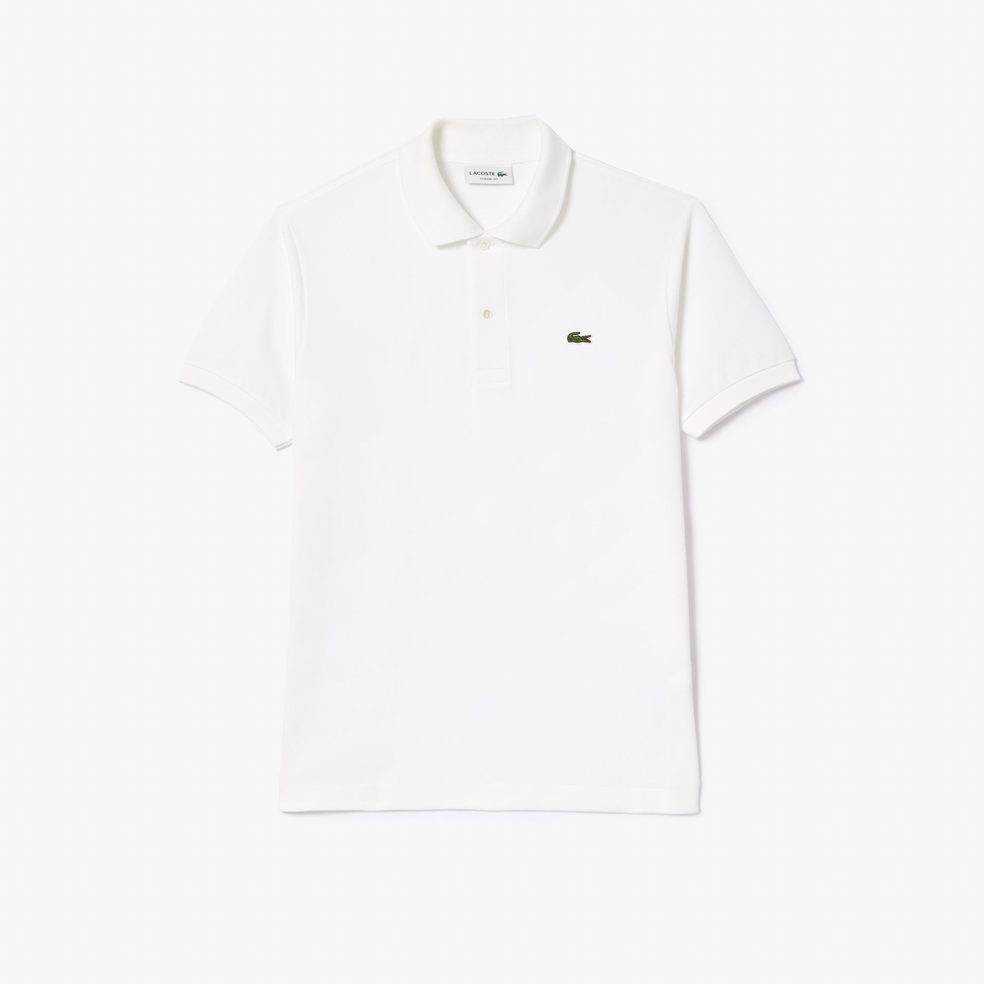 Polo 12.12 con Logo Lacoste / Bianco - Ideal Moda