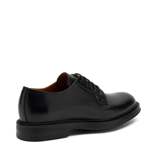 Derby in Pelle / Nero - Ideal Moda