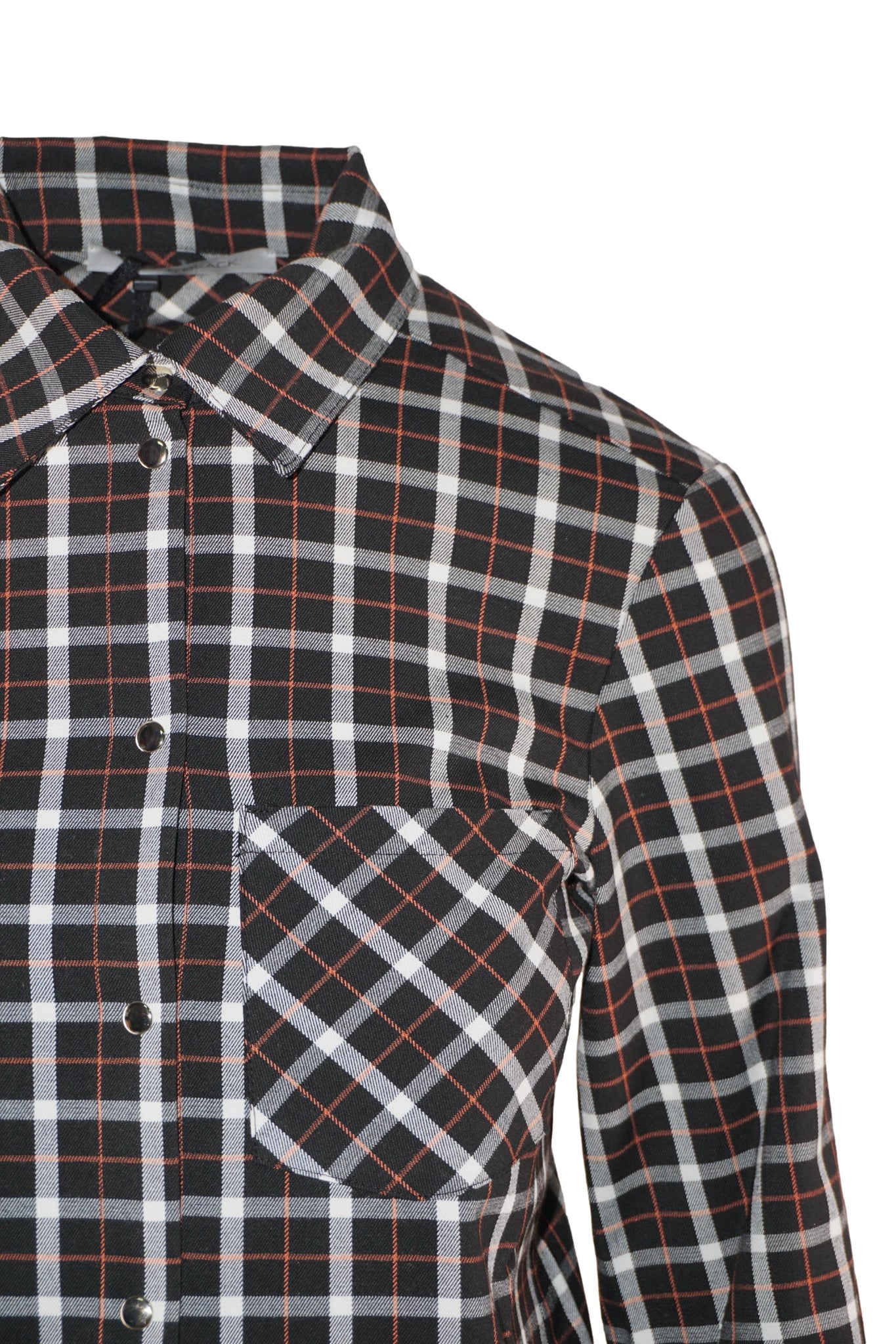 Camicia con Fantasia / Nero - Ideal Moda
