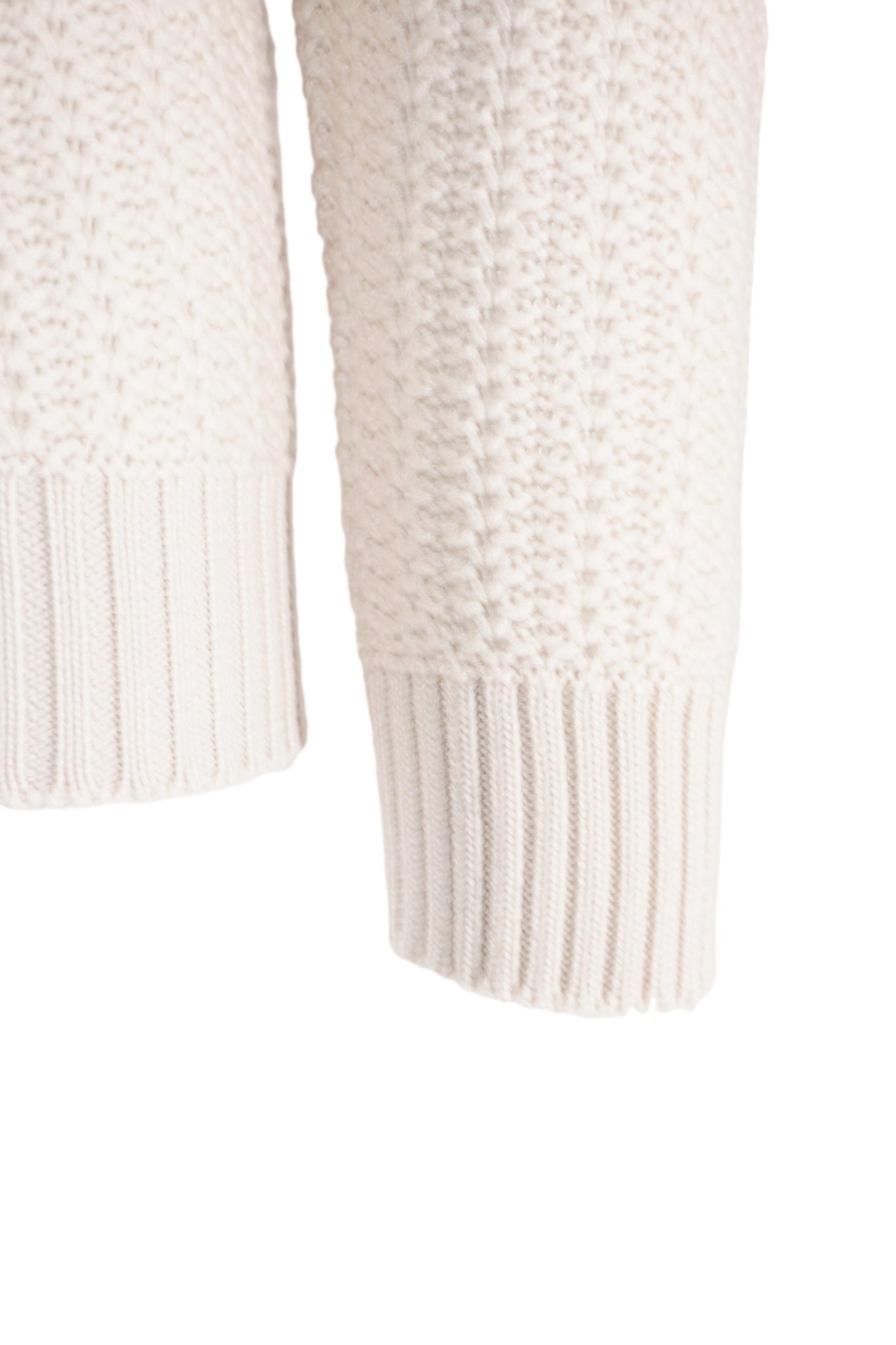 Maglia Dolcevita in Lana / Bianco - Ideal Moda