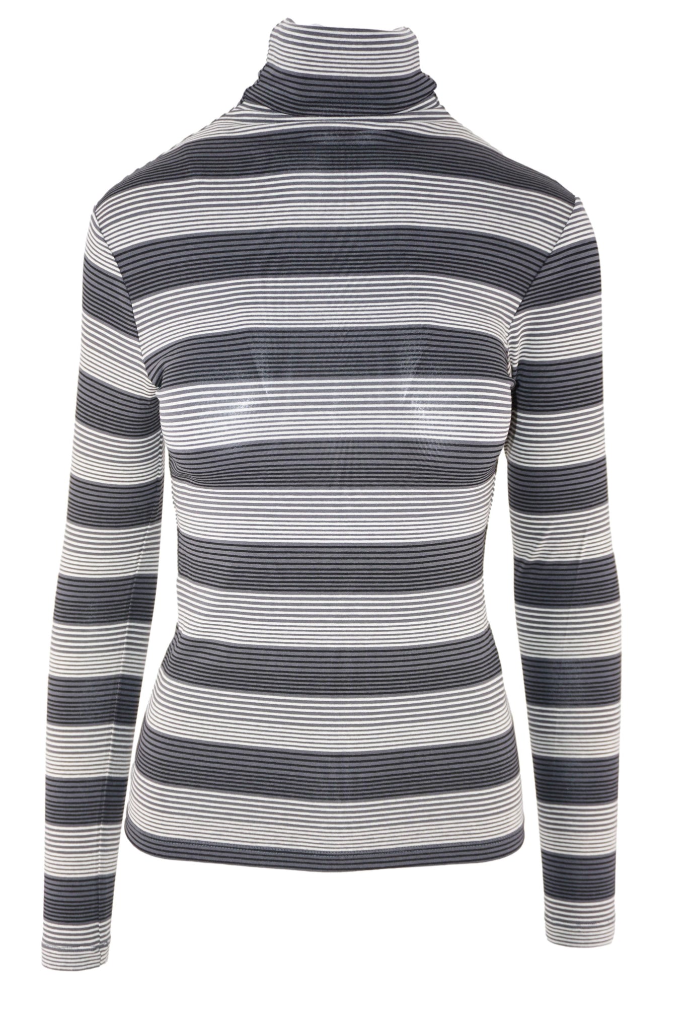 Maglia Dolcevita con Fantasia / Grigio - Ideal Moda