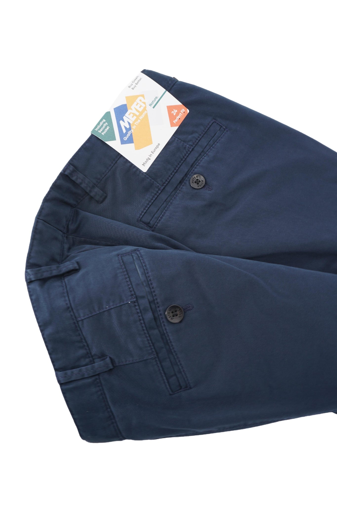 Pantalone Oslo in Cotone / Blu - Ideal Moda