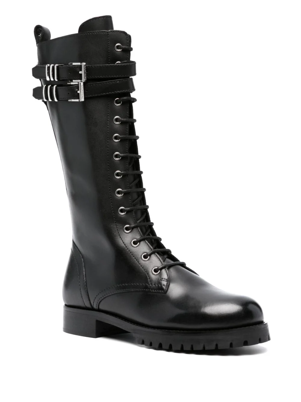 Stivali in Pelle / Nero - Ideal Moda