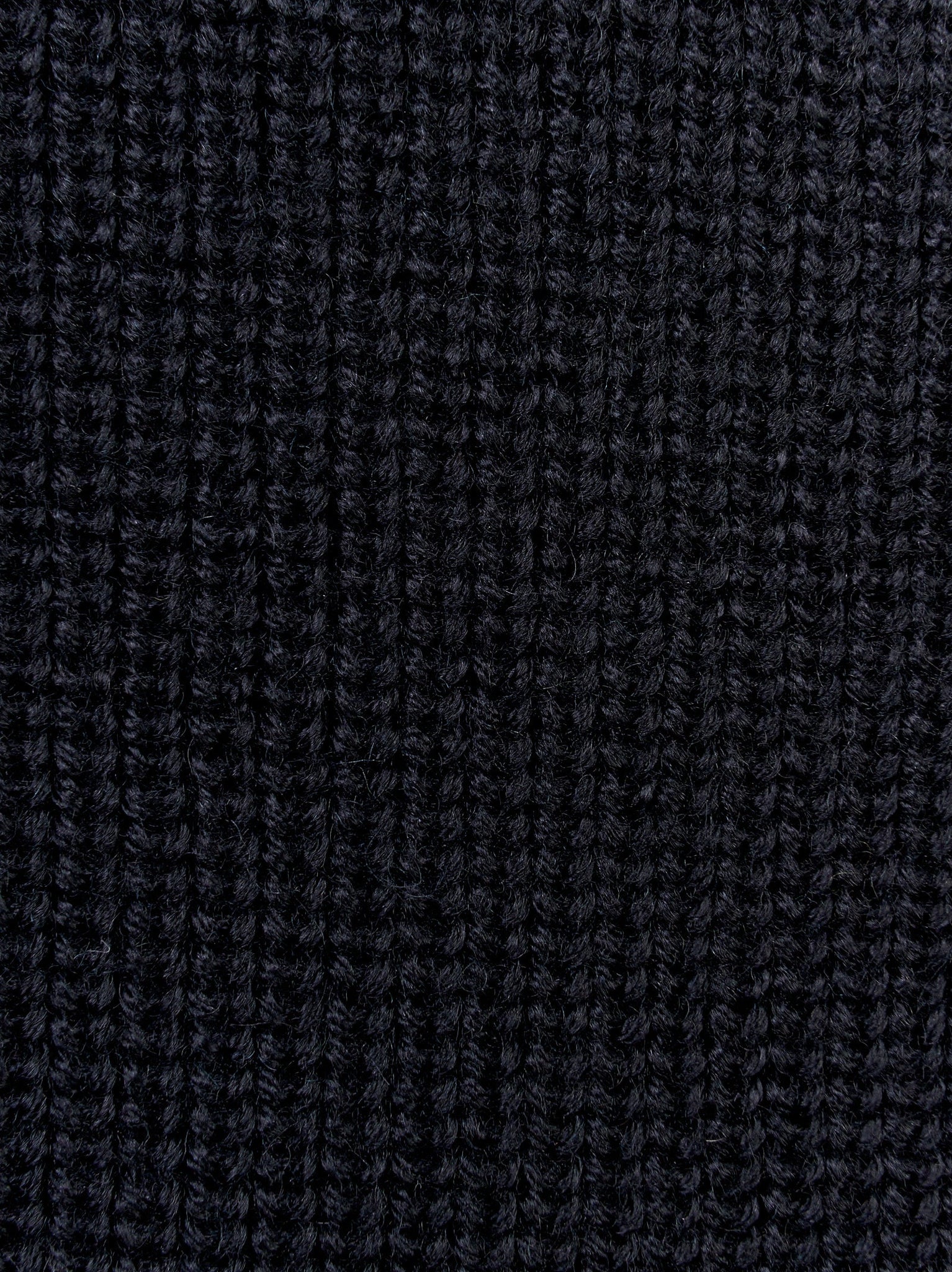 Maglia con Girocollo e Maniche Raglan / Nero - Ideal Moda
