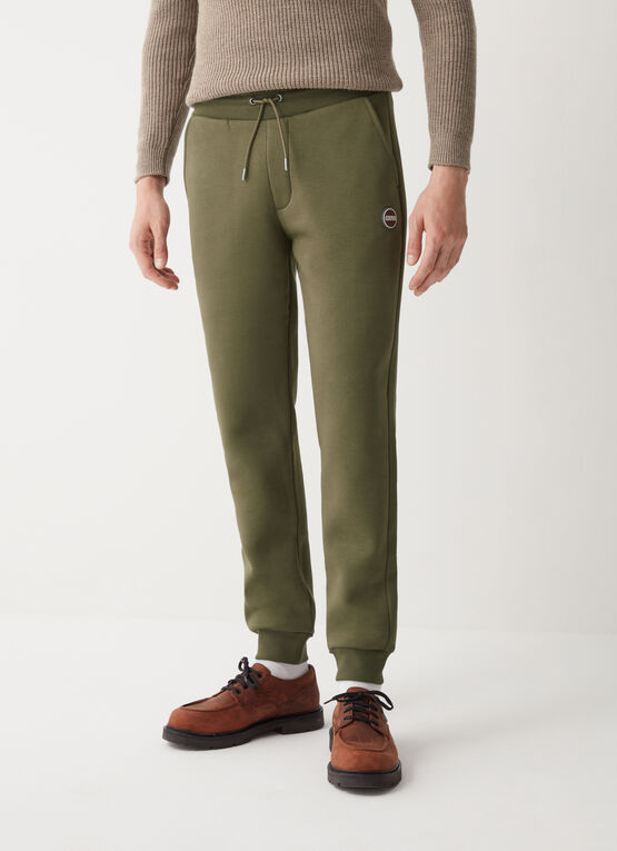 Pantalone in Tuta con Logo / Verde - Ideal Moda