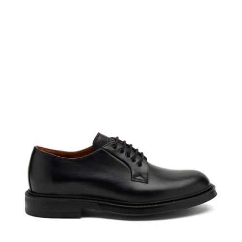 Derby in Pelle / Nero - Ideal Moda