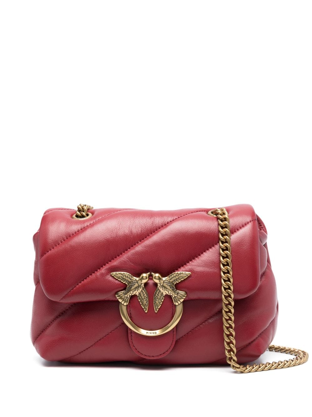 Borsa Mini Love Puff Maxi Quilt / Rosso - Ideal Moda