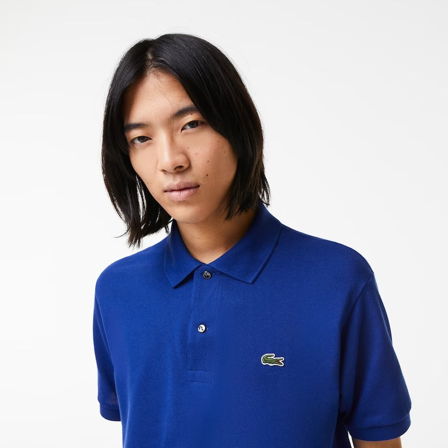 Polo 12.12 con Logo Lacoste / Blu - Ideal Moda