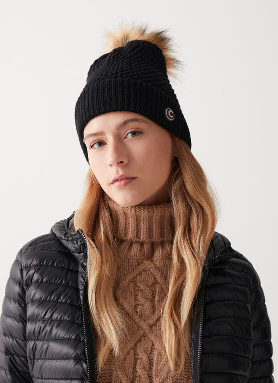 Cappello con Logo / Nero - Ideal Moda