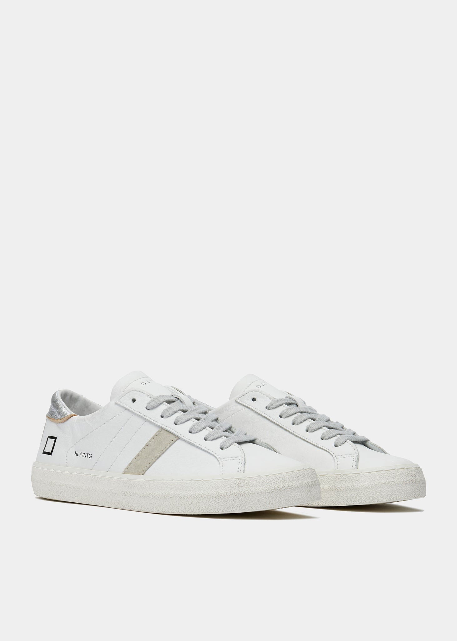 Sneaker in Pelle Hill Low Vintage Calf / Bianco - Ideal Moda