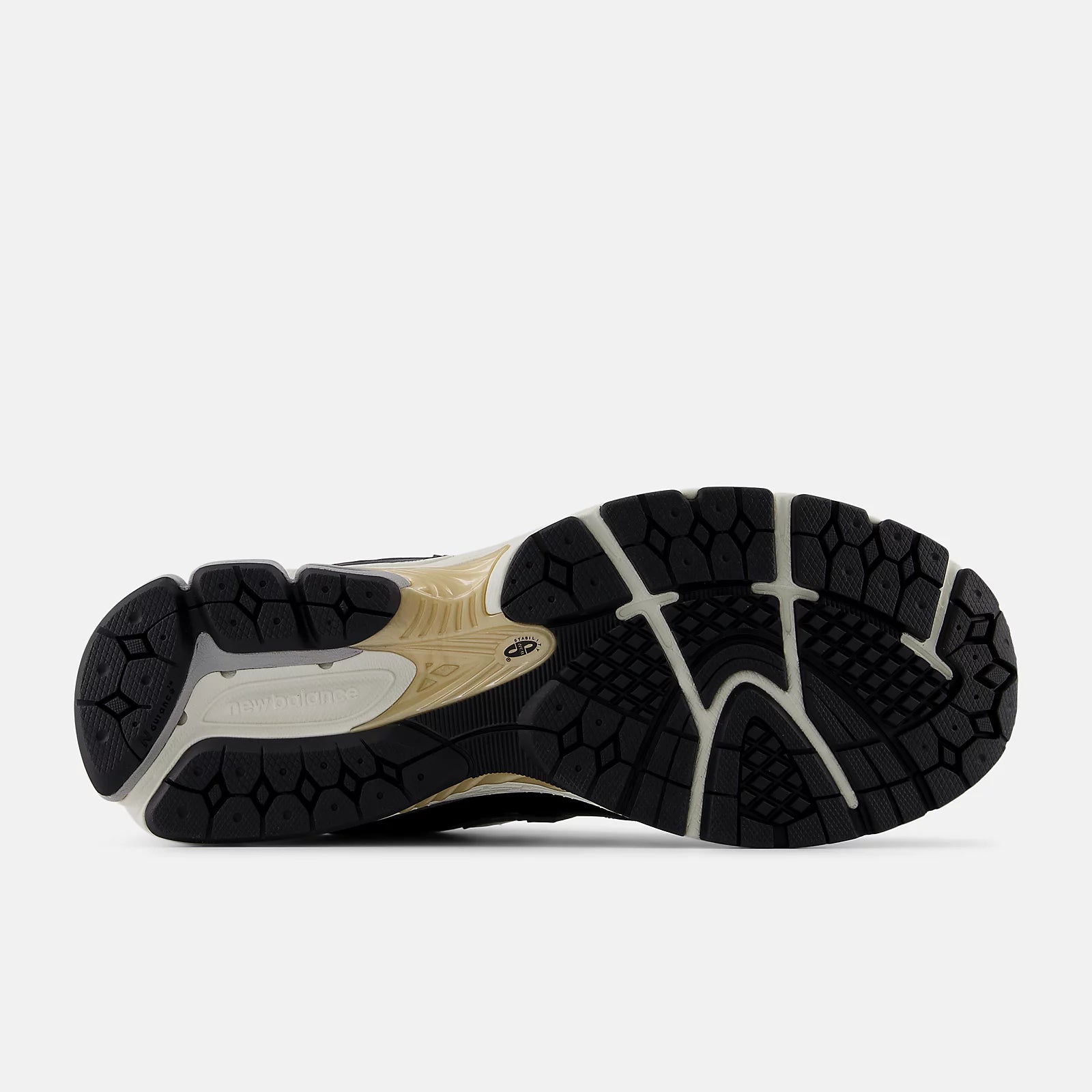 Sneaker 2002R in Suede e Tessuto / Nero - Ideal Moda