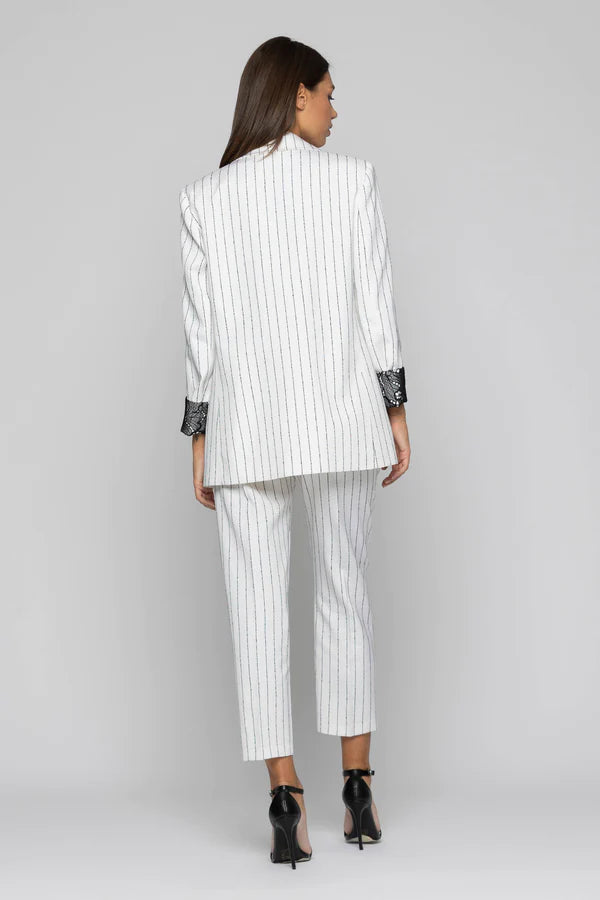 Tailleur a Fantasia Completo con Gilet Nero