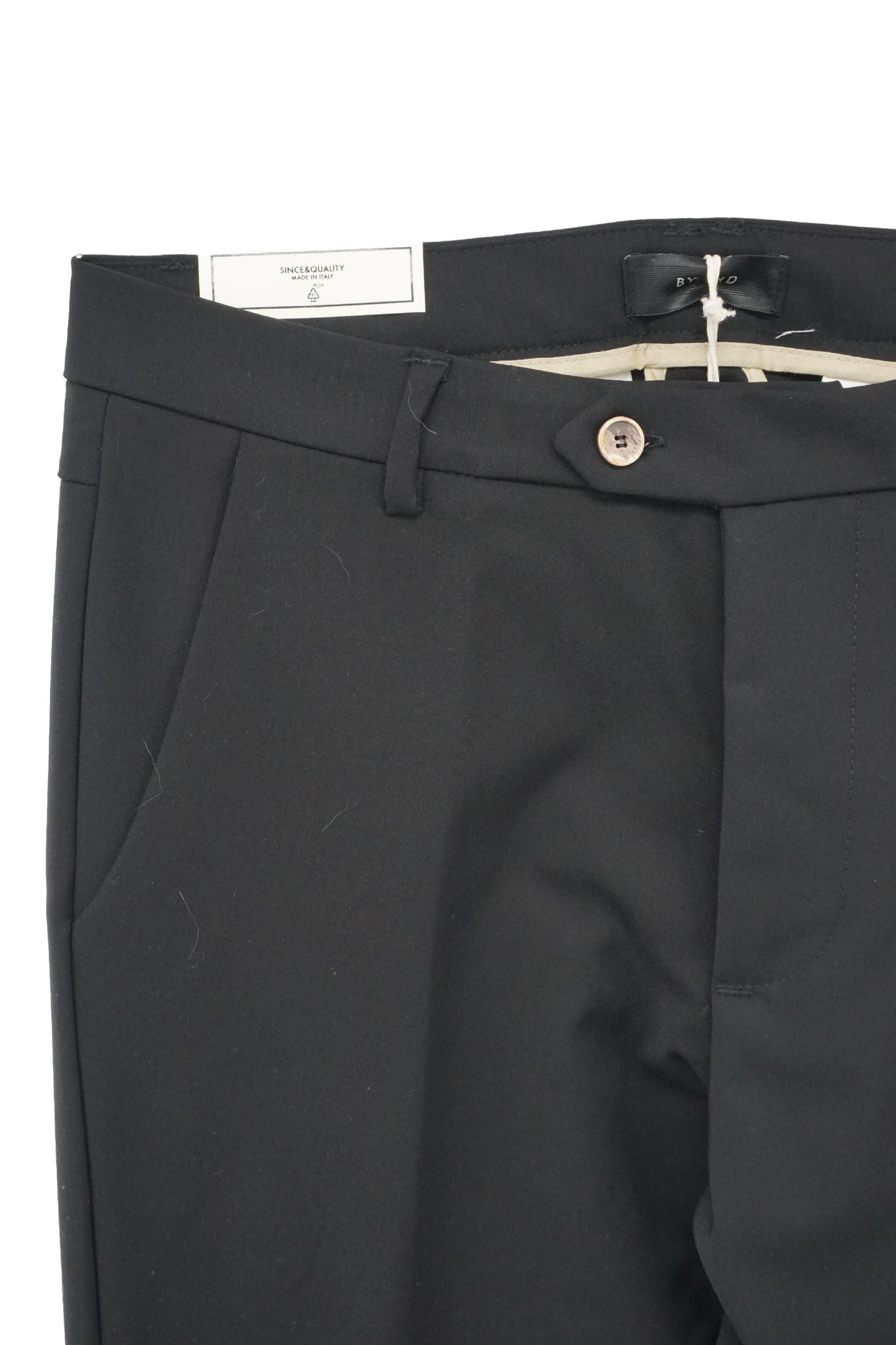 Pantalone Montecarlo in Tessuto Tecnico / Nero - Ideal Moda