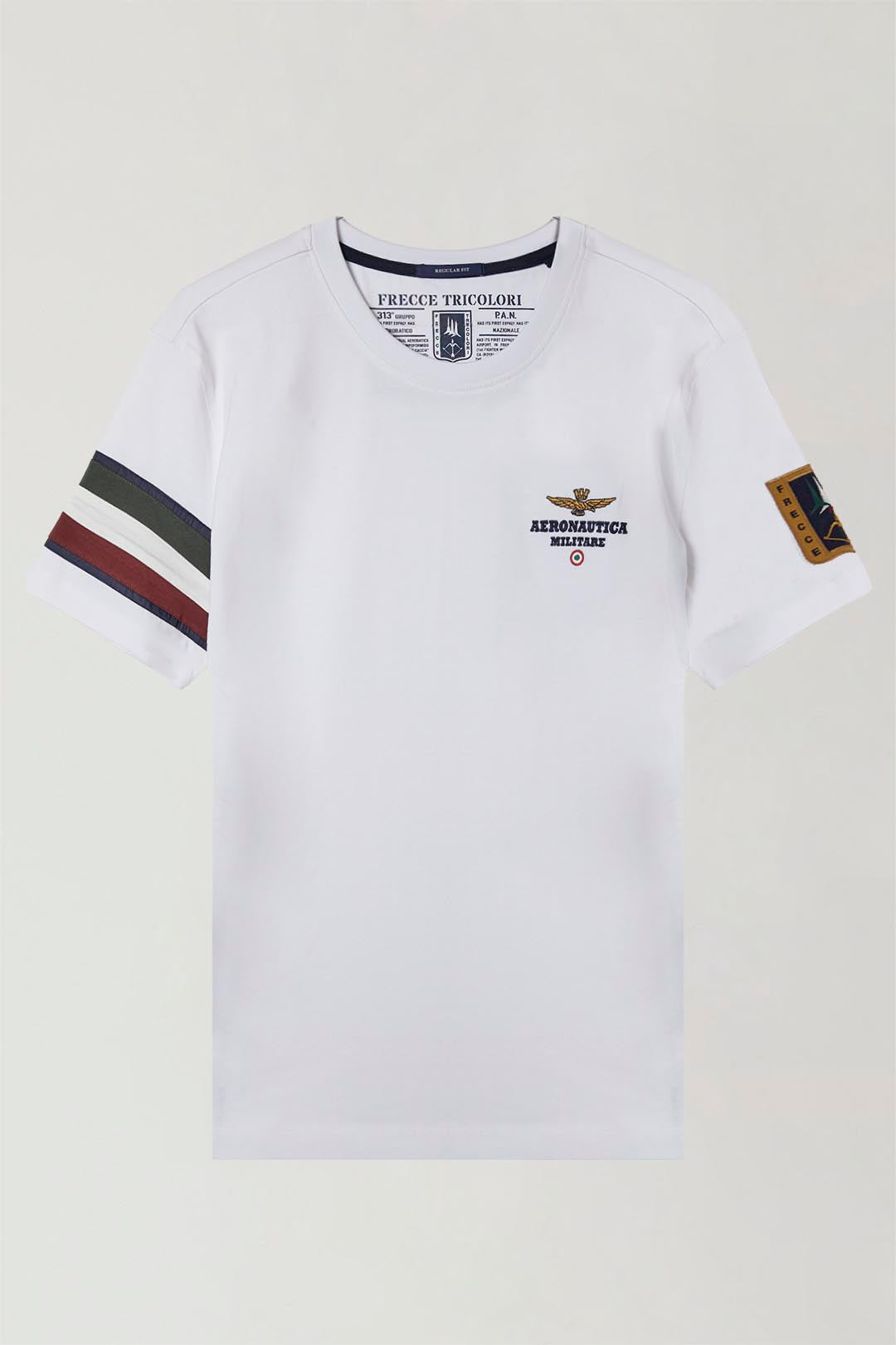 T-Shirt con Ricami / Bianco - Ideal Moda