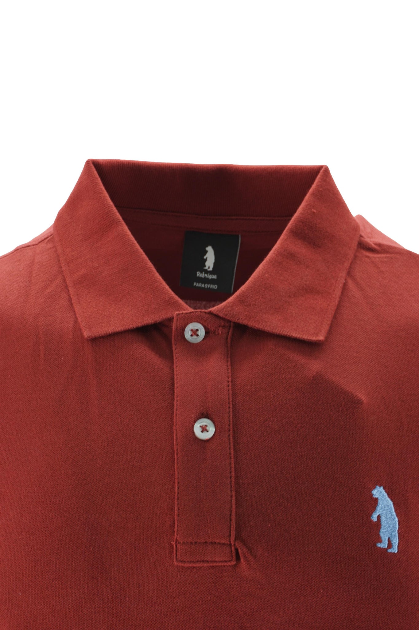 Polo con Logo Ricamato / Bordeaux - Ideal Moda