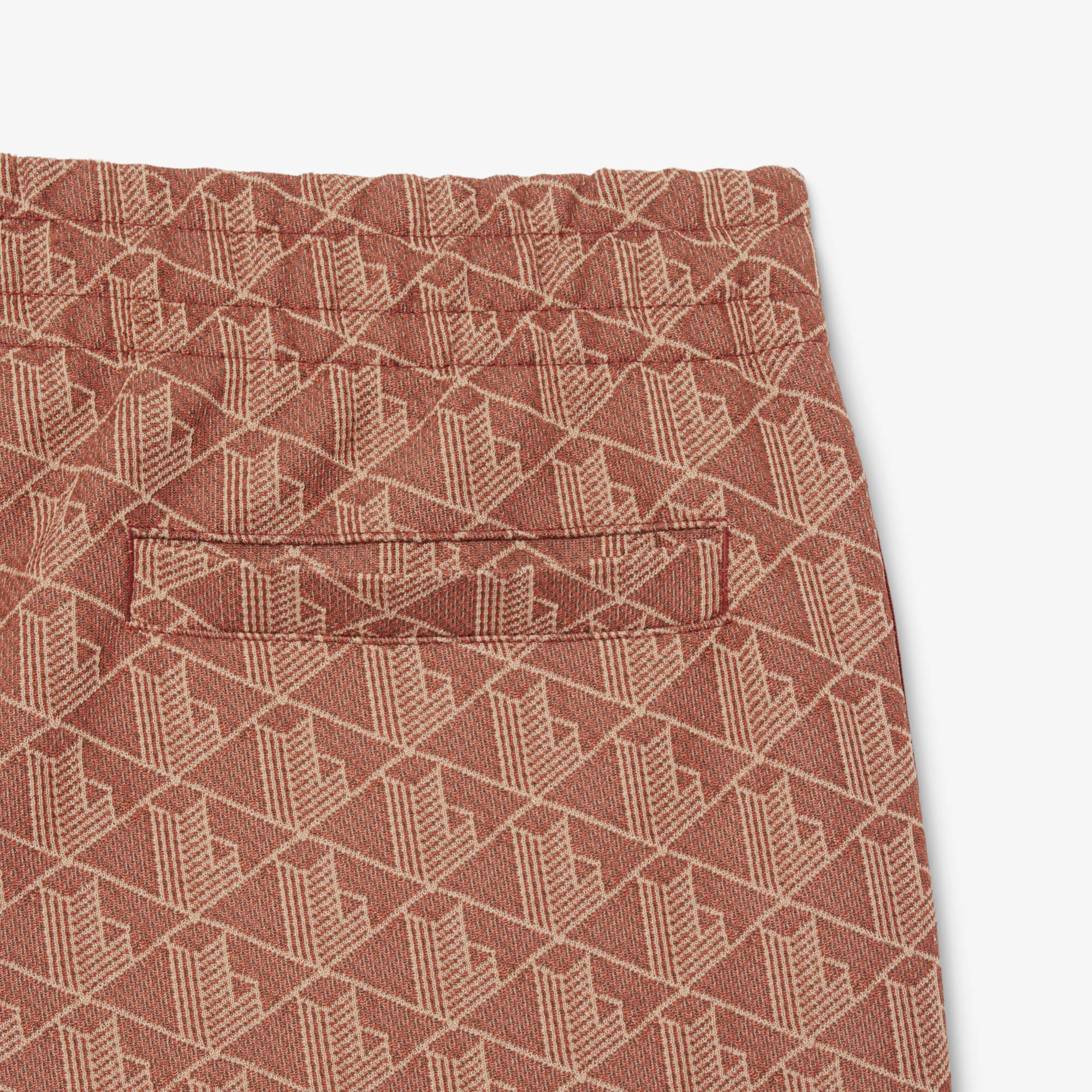 Pantalone in Tuta con Monogramma / Arancione - Ideal Moda